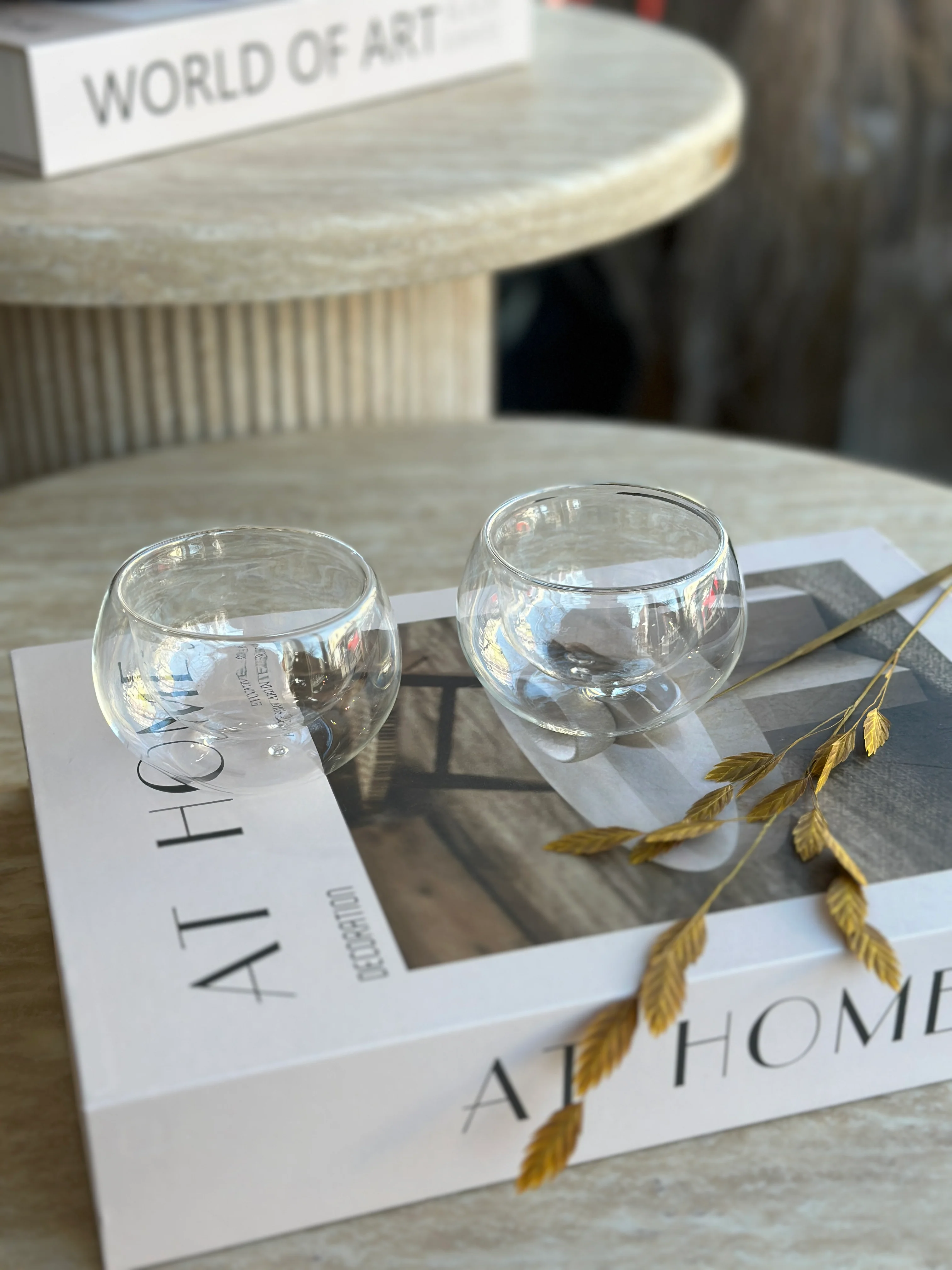 2er doppelwändige Dip Set aus Glas - Image 5