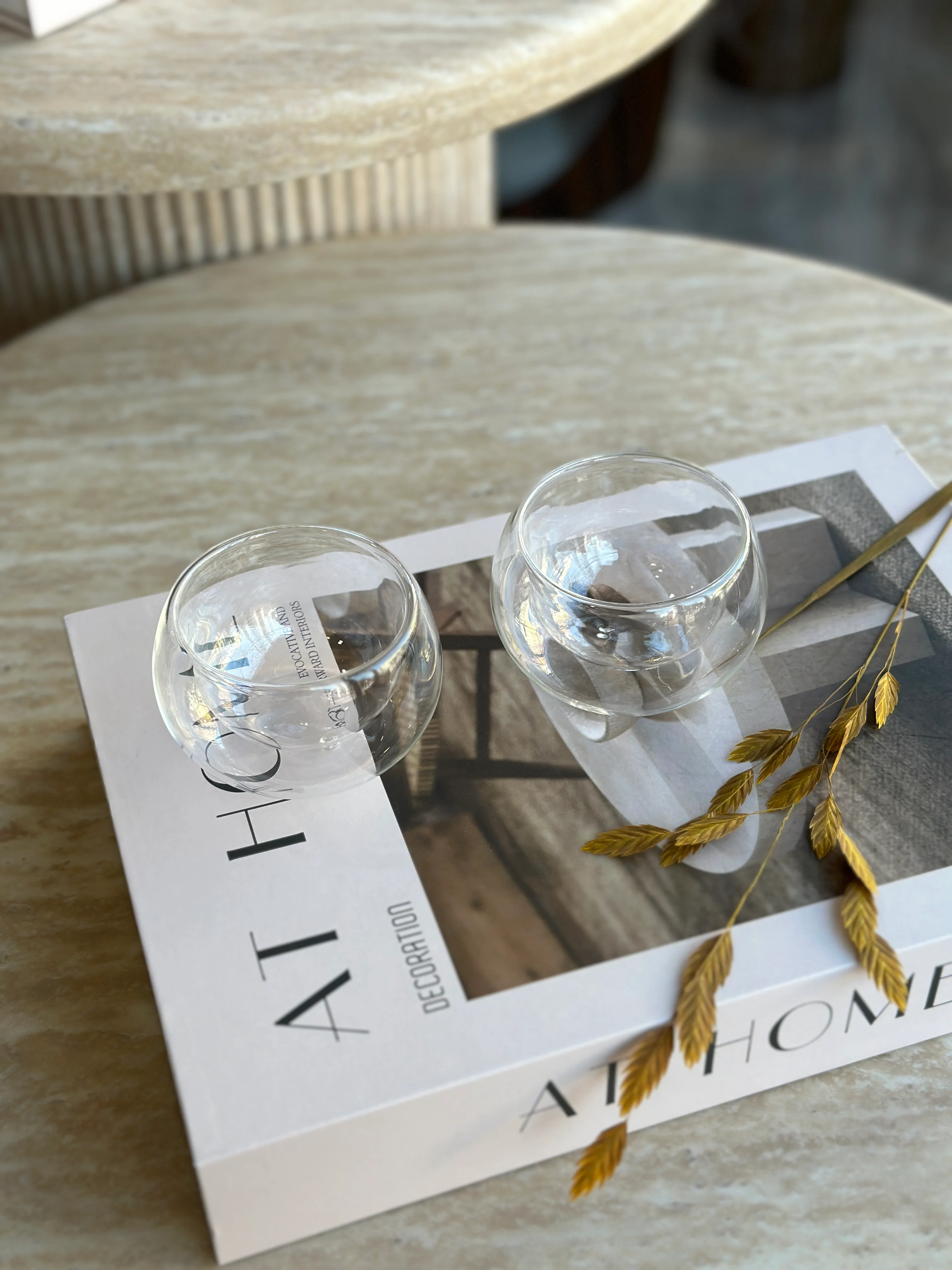 2er doppelwändige Dip Set aus Glas - Image 6