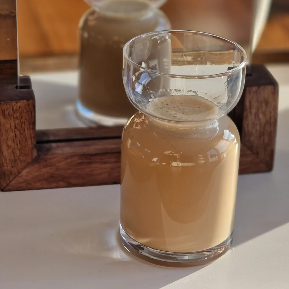 2er Sanduhr Karaffe Borosilikatglas 330 ml - Image 3