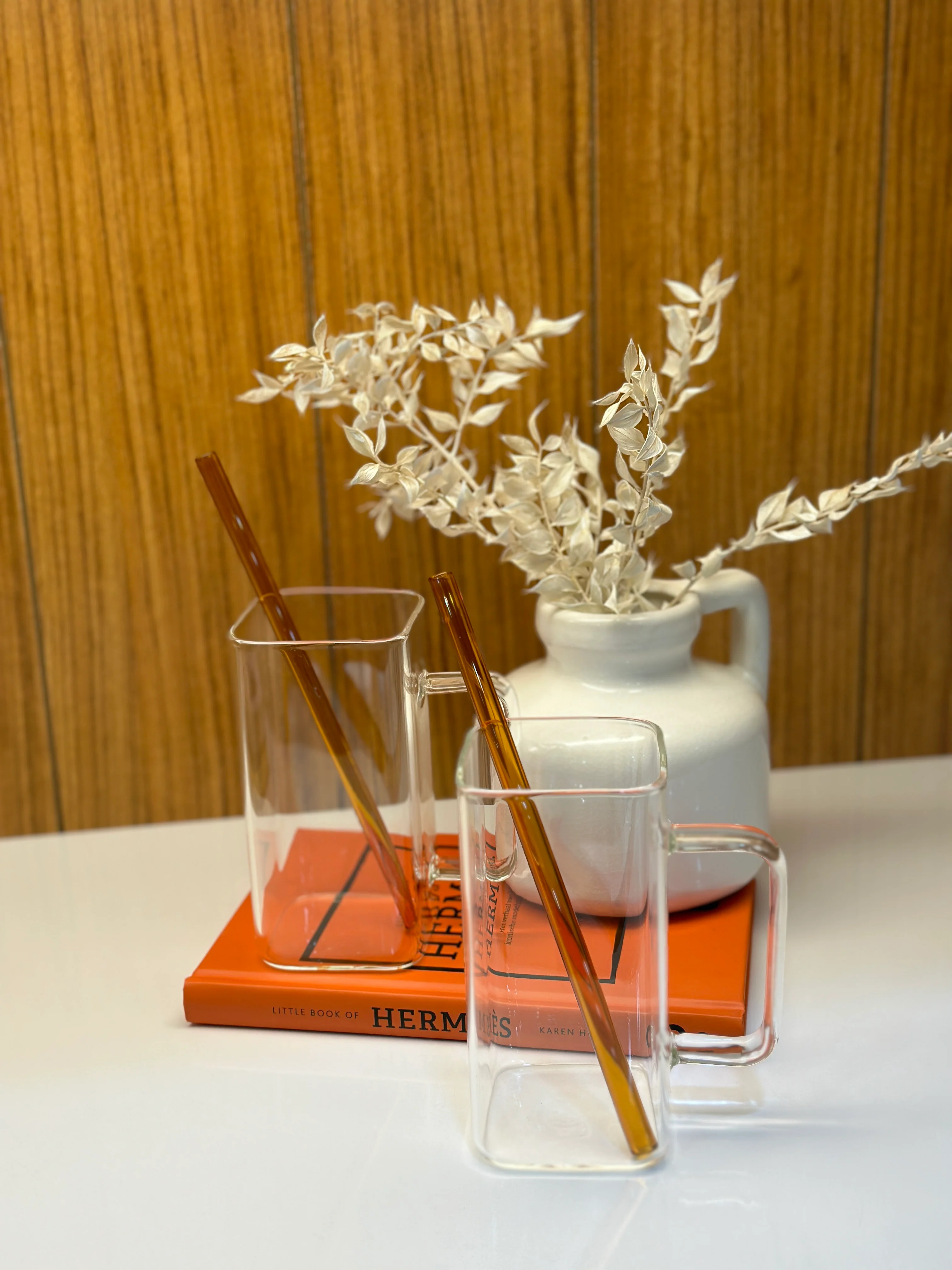 2er Square Henkelglas 350 ml - Image 2
