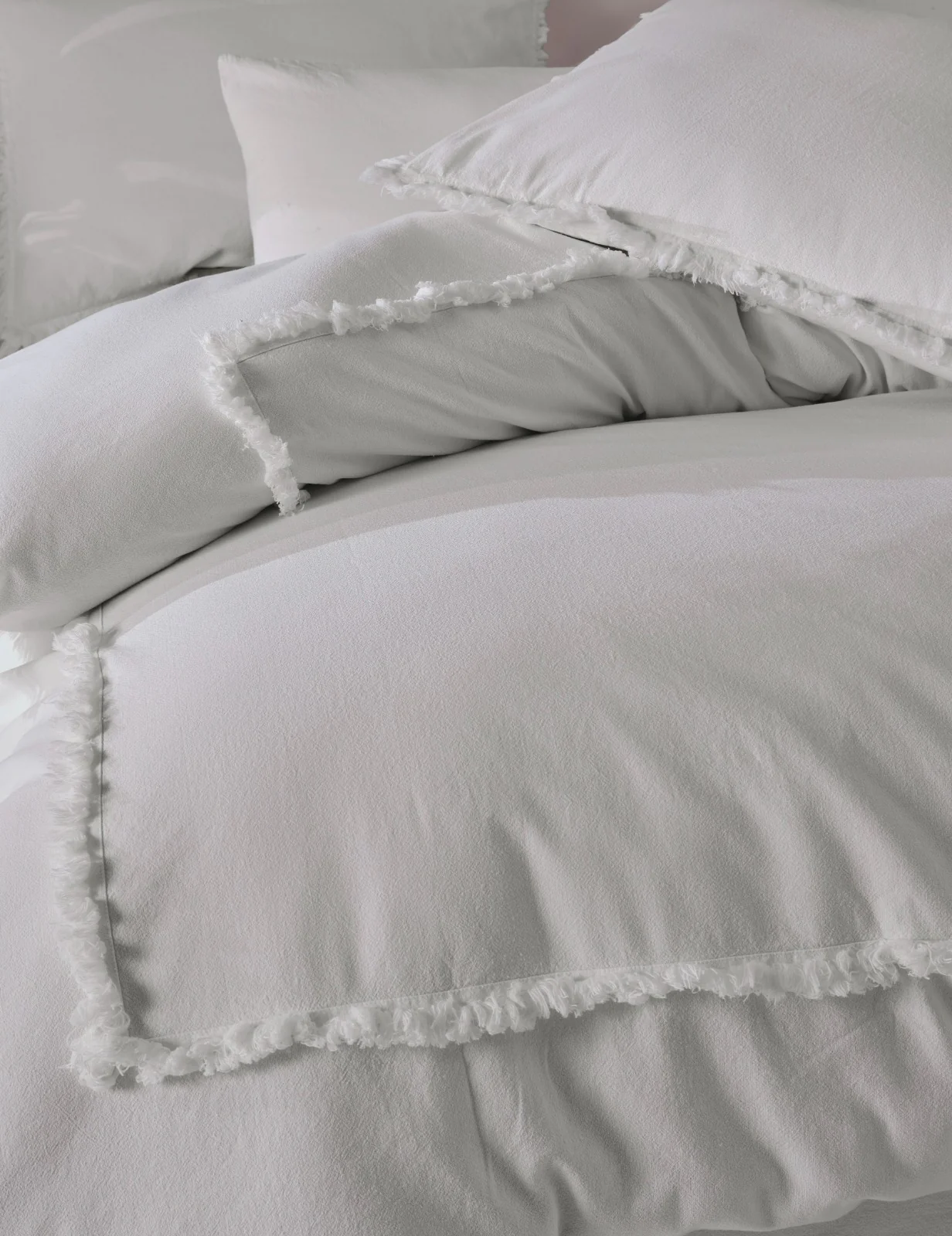 Apricity Ecru Bettwäsche Set 4 tlg. 200x220cm - Image 2