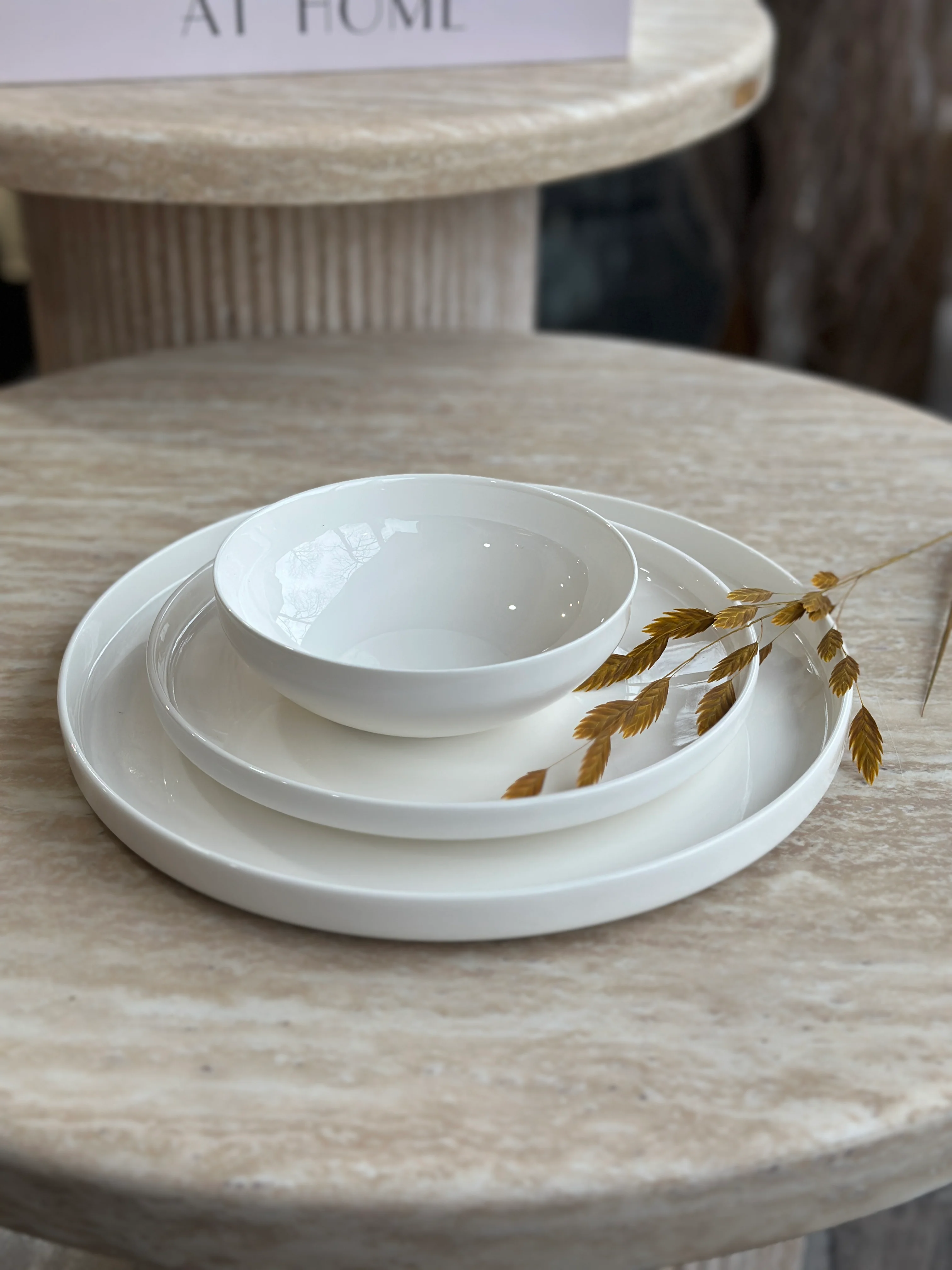 Aria Geschirrset weiß – 25-teilig für 6 Personen - Image 6