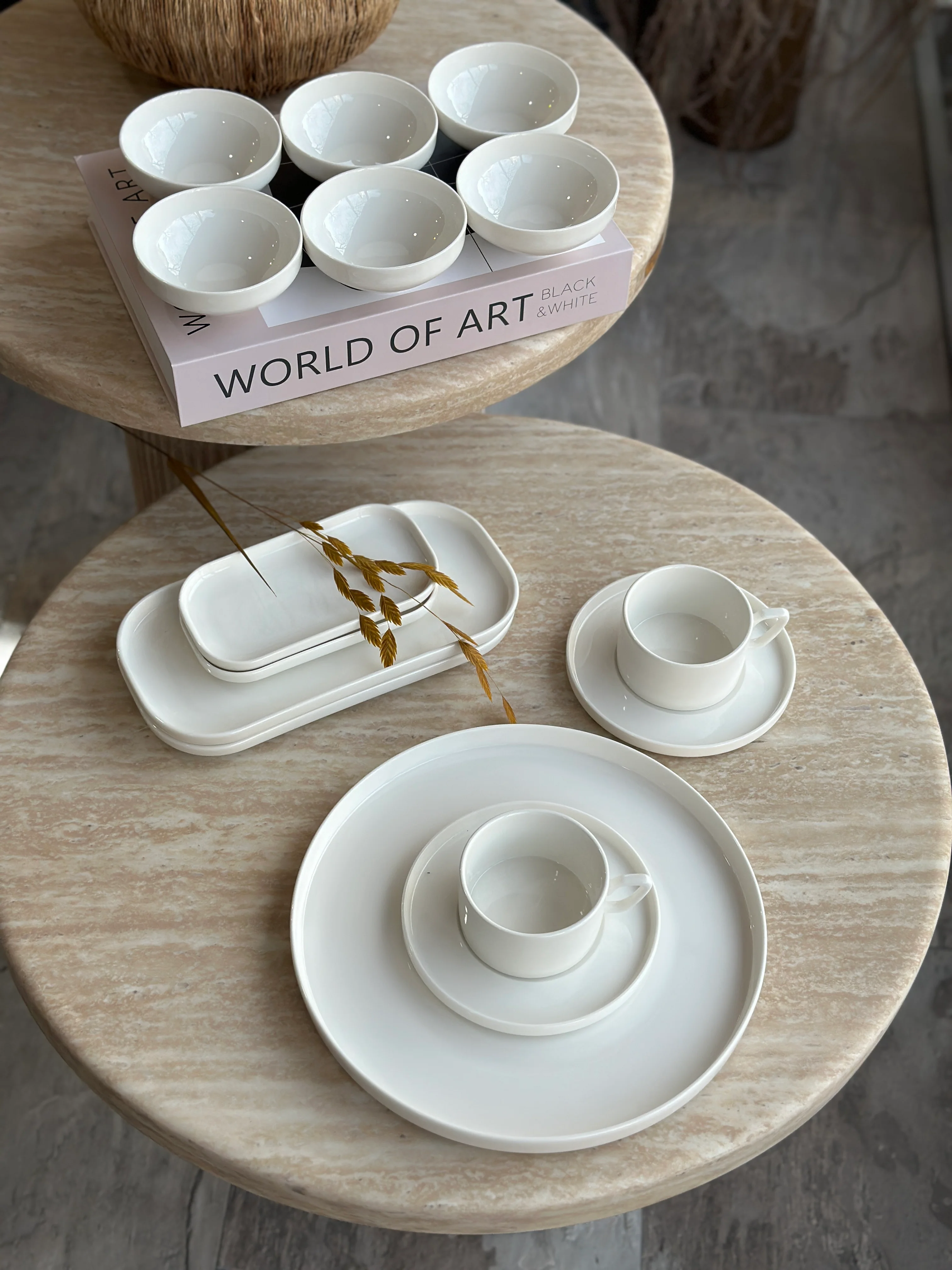 Aria Weiss 28-teiliges Frühstücksset - Image 3