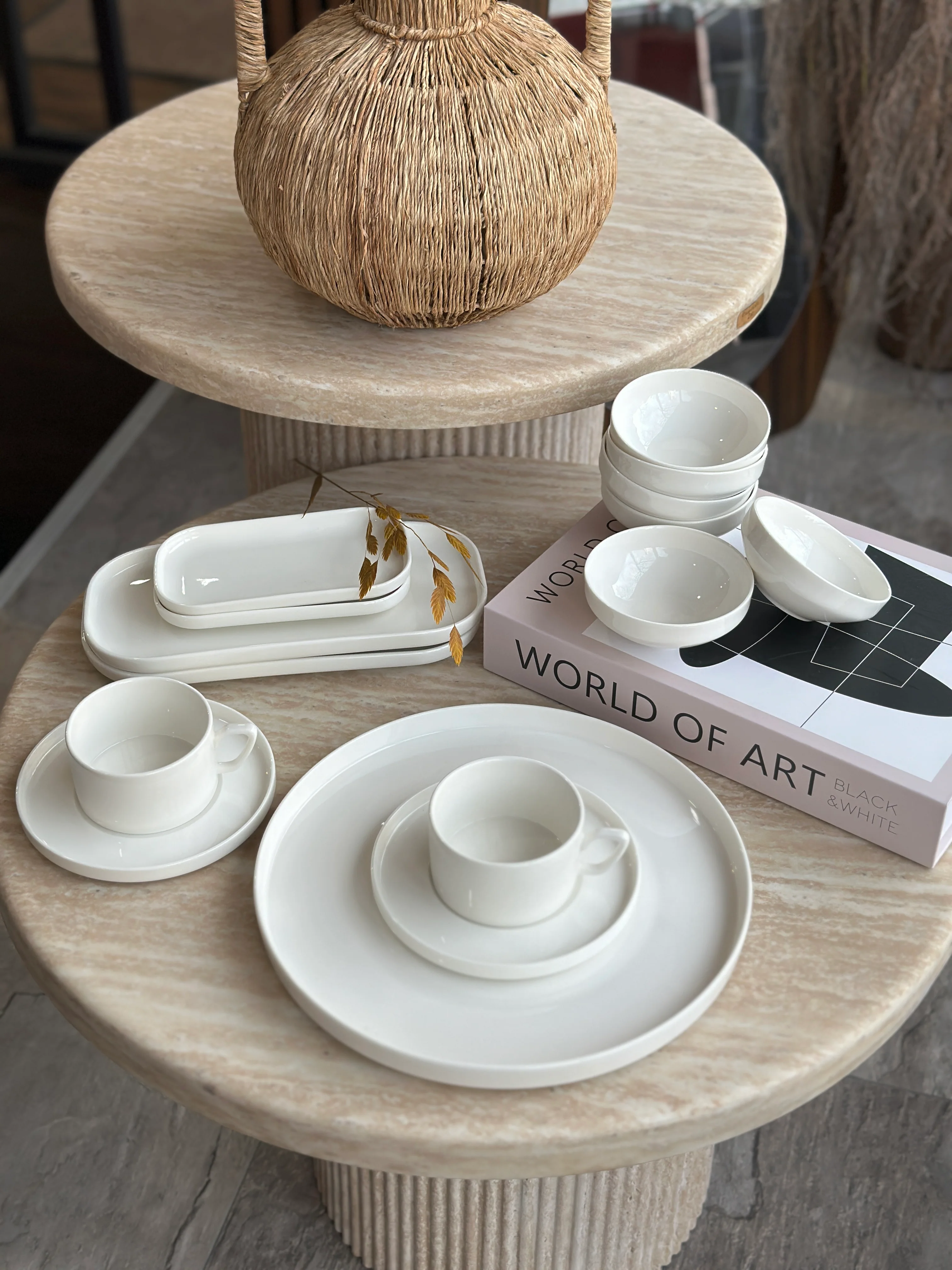 Aria Weiss 28-teiliges Frühstücksset - Image 8
