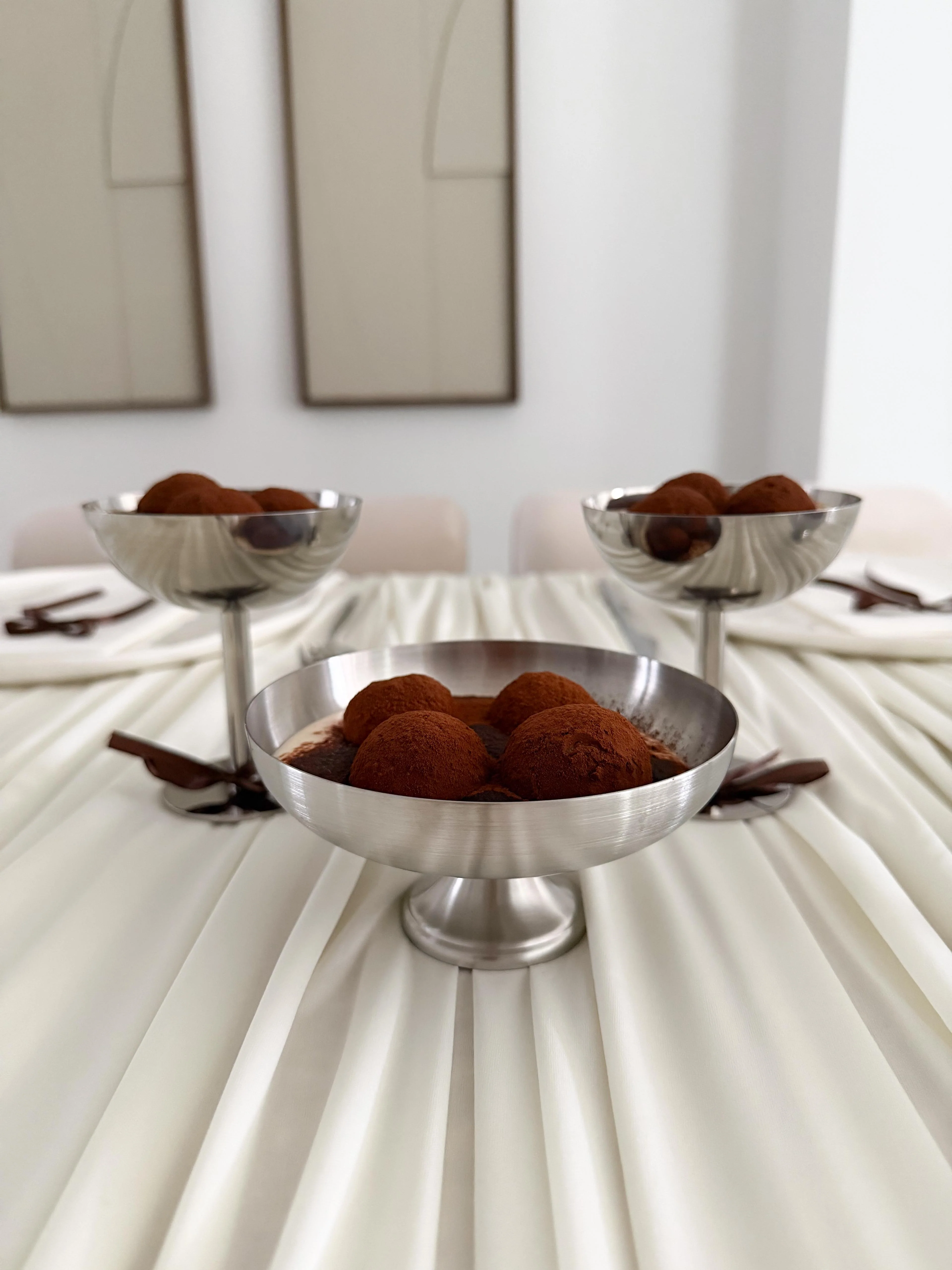 Aura 2er Dessertschale Set auf Fuß 10cm - Image 7