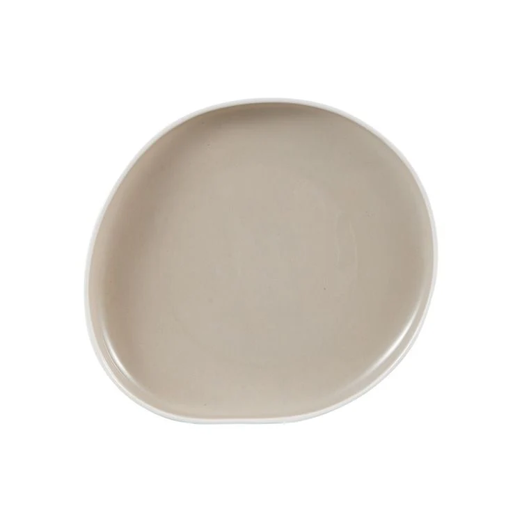 Barles Beige Geschirrset – 25-teilig für 6 Personen, Beige-Weiß - Image 3