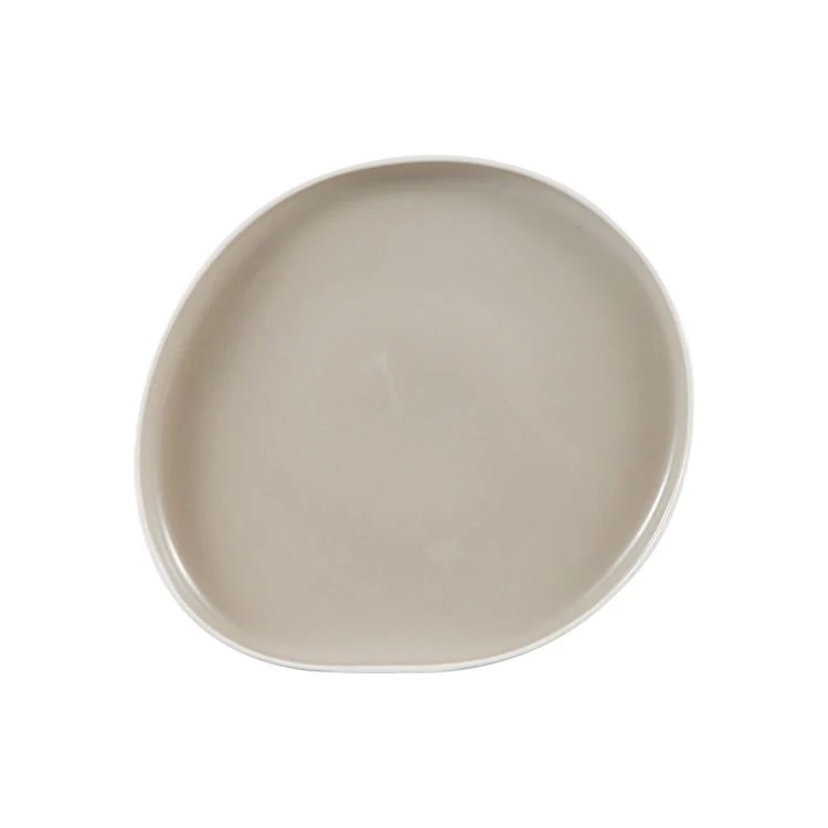 Barles Beige Geschirrset – 25-teilig für 6 Personen, Beige-Weiß - Image 4