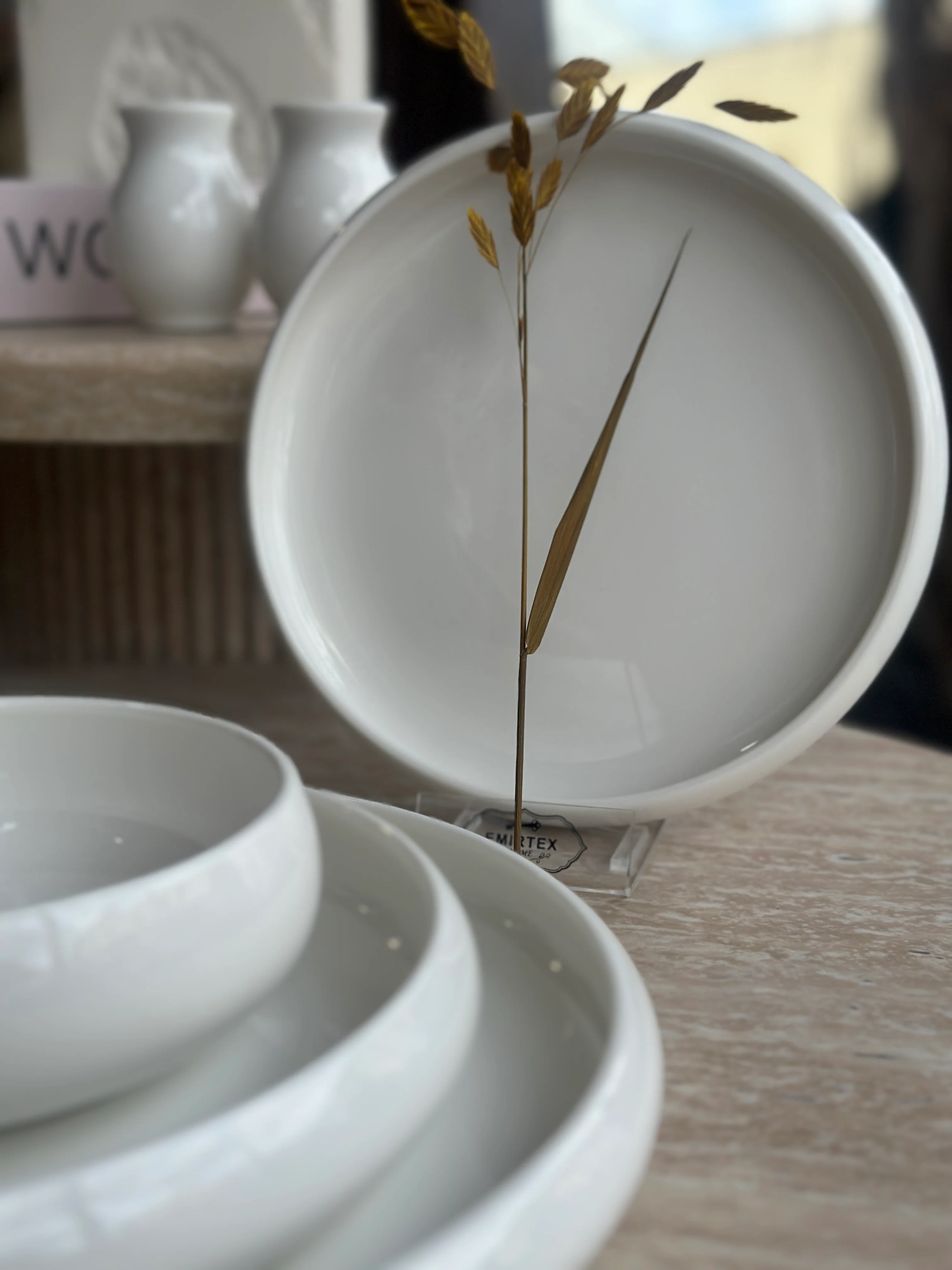 Bely Weiß Geschirrset – 27-teilig - Image 6