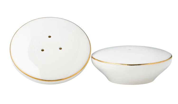 Bricard Canet Geschirr Set | weiss-gold 27-Teilig - Image 6