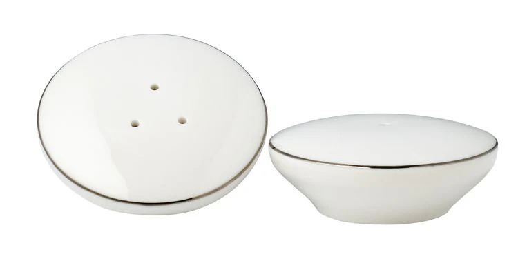Bricard Canet Geschirr Set | weiss-silber 27-Teilig - Image 6