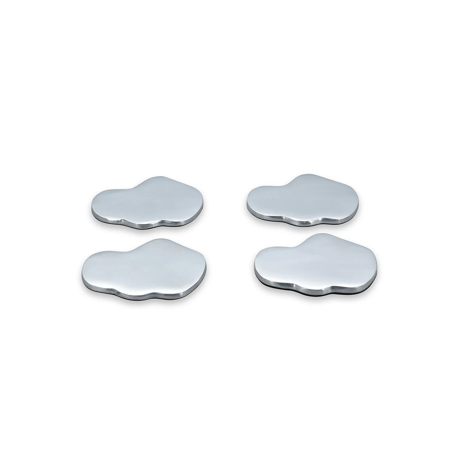 Charm Glasuntersetzer 4er Set Silber - Image 6