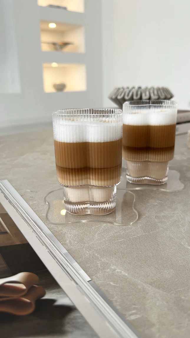Clover Relief Gläser 6er Set short 330ml - Image 2