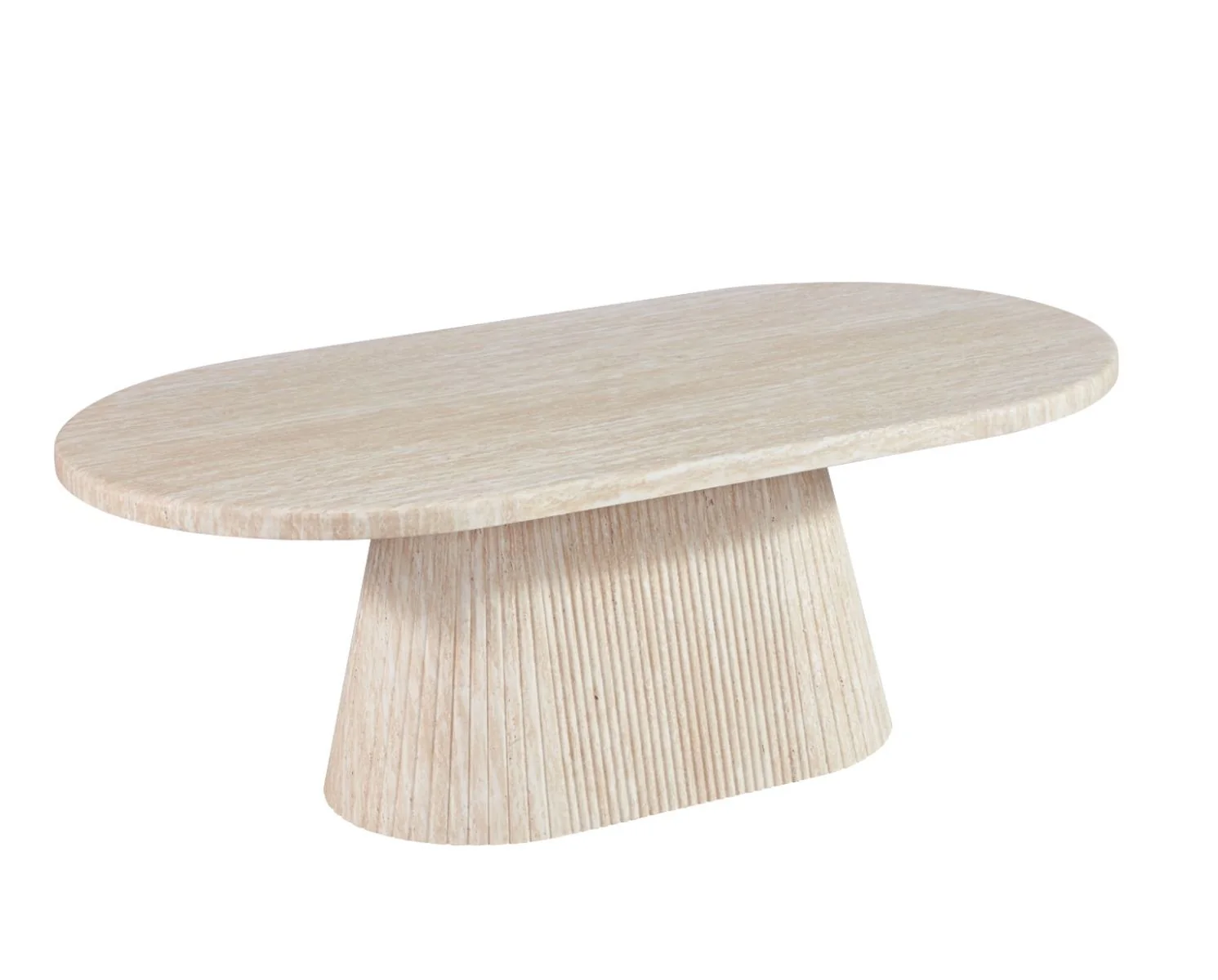 Desio Couchtisch Travertin 130X70X45CM - Image 2