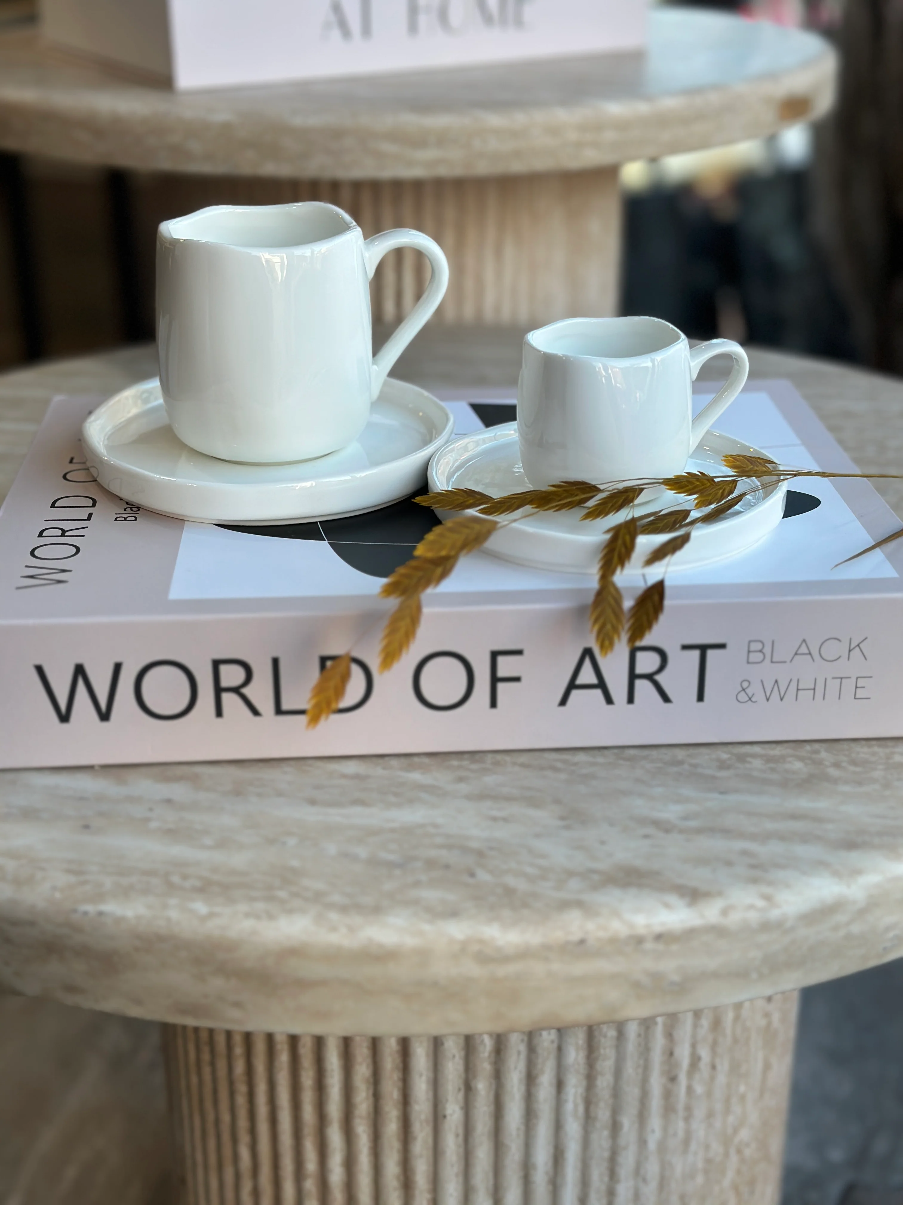 Diva Weiss 6er Kaffeetassen Set - Image 5
