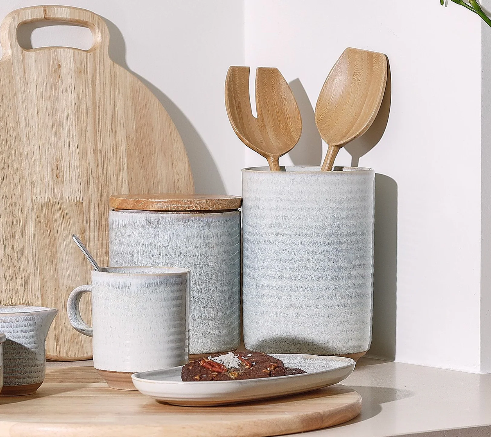 Essenza Salatbesteck 2 teilig aus Holz - Image 5
