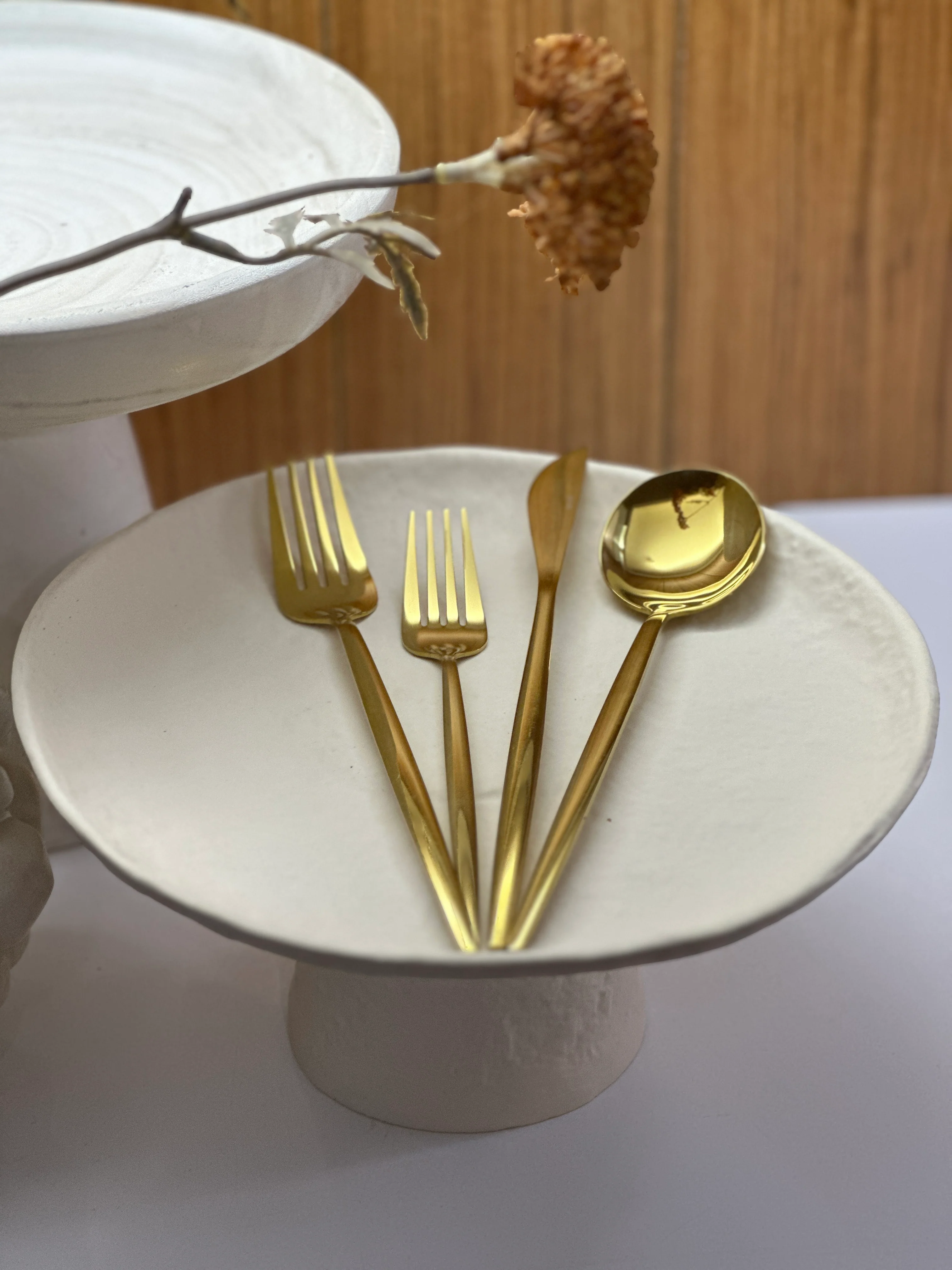 Faro Gold 24-teiliges Besteckset für 6 Personen glänzend - Image 4