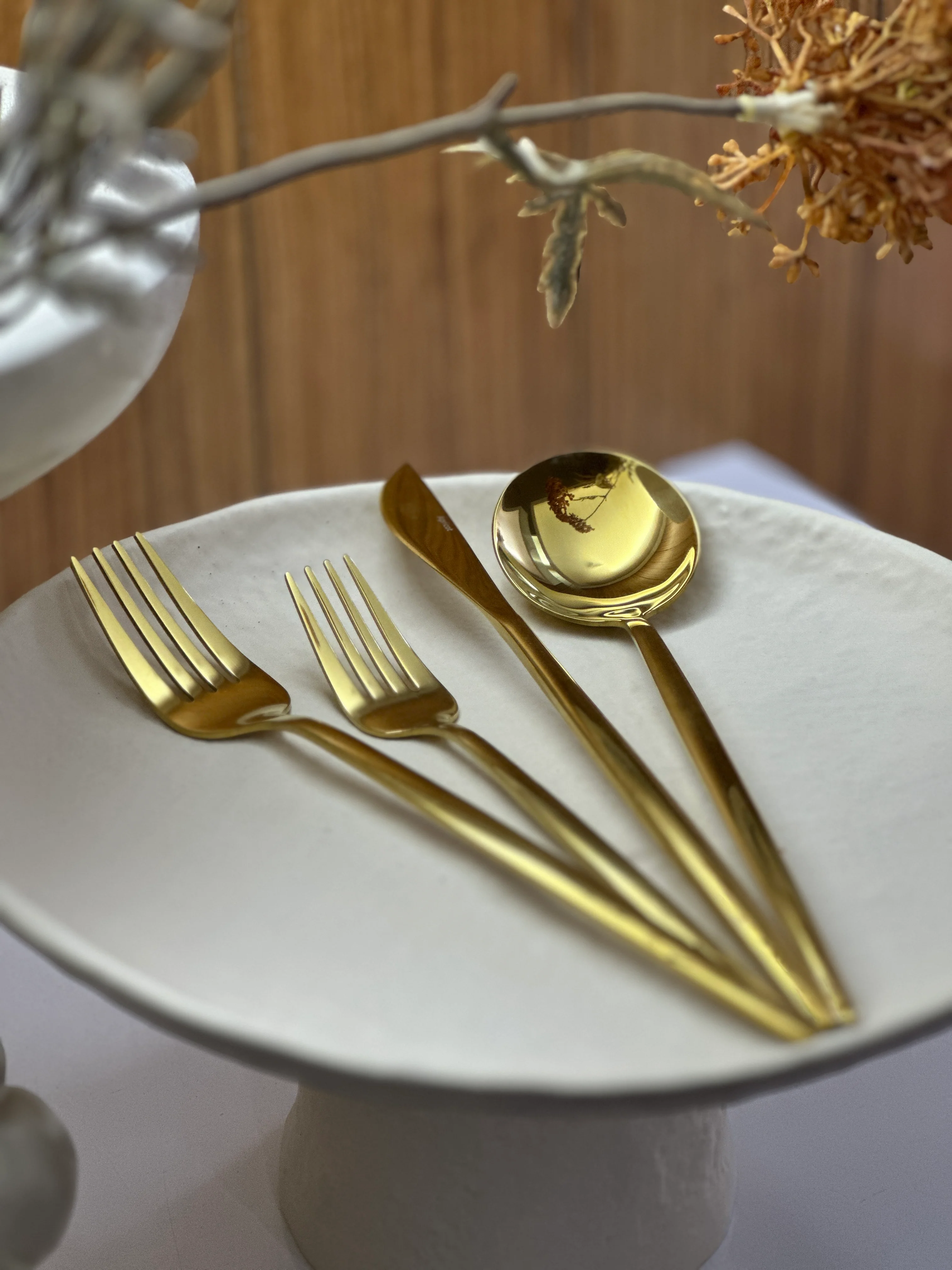 Faro Gold 24-teiliges Besteckset für 6 Personen glänzend - Image 5