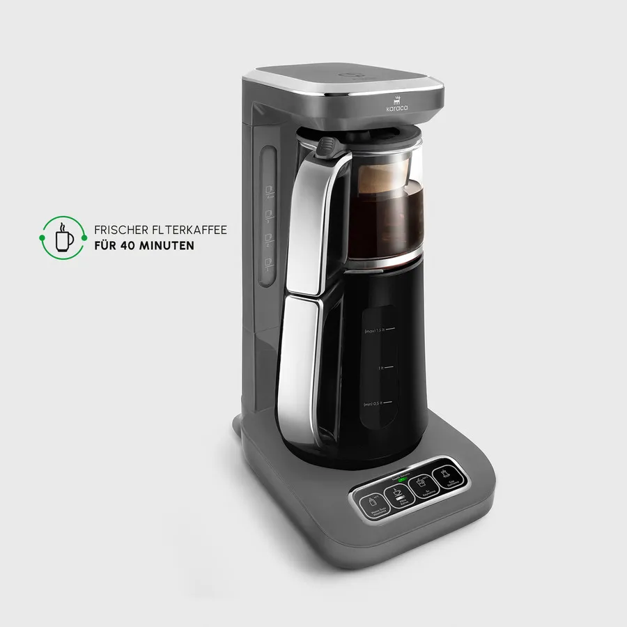 Karaca Caysever Robotea Pro 4 in 1 sprechender automatischer Teekocher Space Grau - Image 3