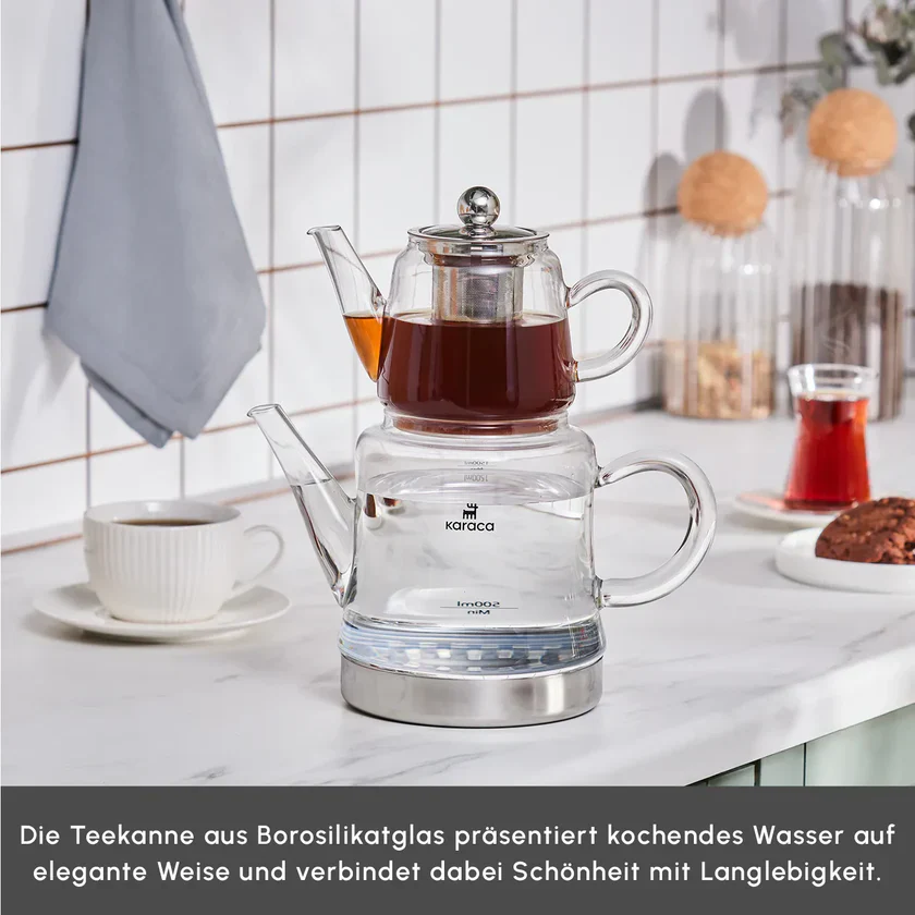 Karaca Dora Glas-Teekanne - Image 2