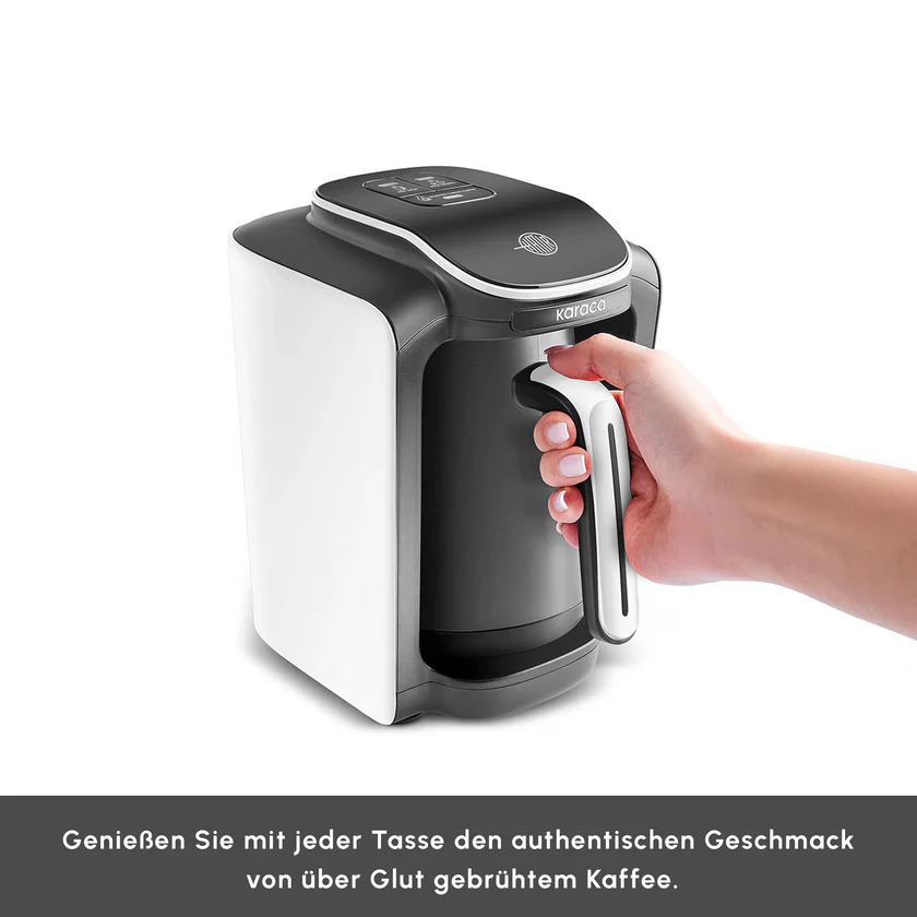 Karaca Hatir Neo Türkische Kaffeemaschine mit Milch – Porcelain White - Image 6