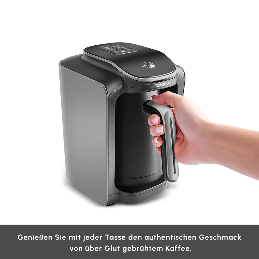 Karaca Hatır Neo Türkische Kaffeemaschine mit Milch – Space Grey - Image 4