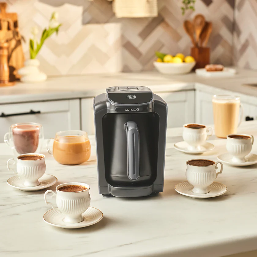 Karaca Hatır Neo Türkische Kaffeemaschine mit Milch – Space Grey - Image 8