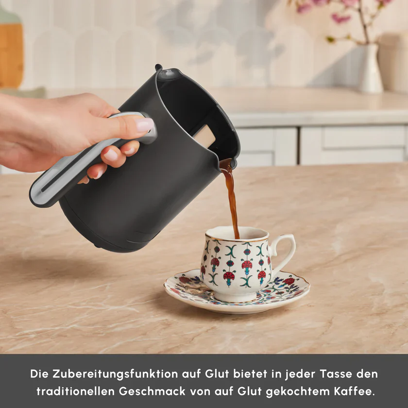 Karaca Hatir Neo Türkische Kaffeemaschine – Silver - Image 4