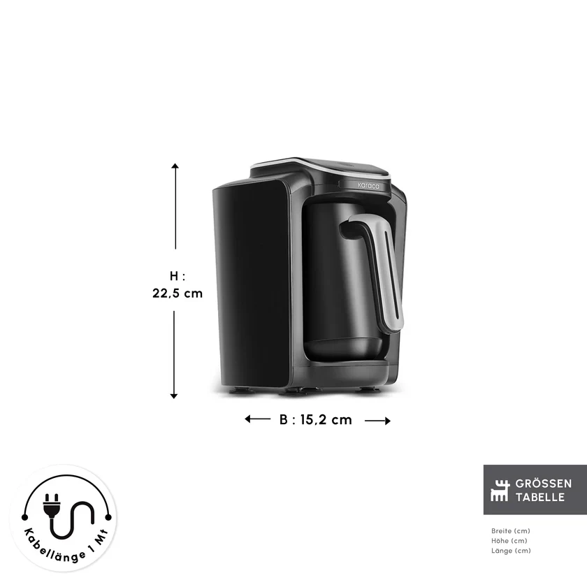 Karaca Hatir Neo Türkische Kaffeemaschine – Silver - Image 7