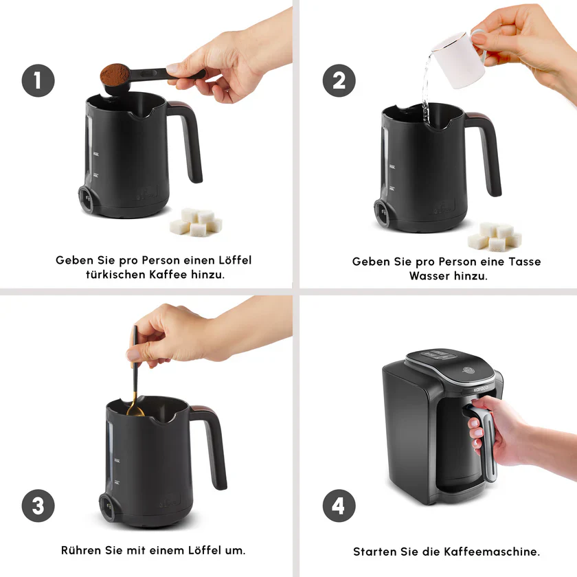 Karaca Hatir Neo Türkische Kaffeemaschine – Silver - Image 9