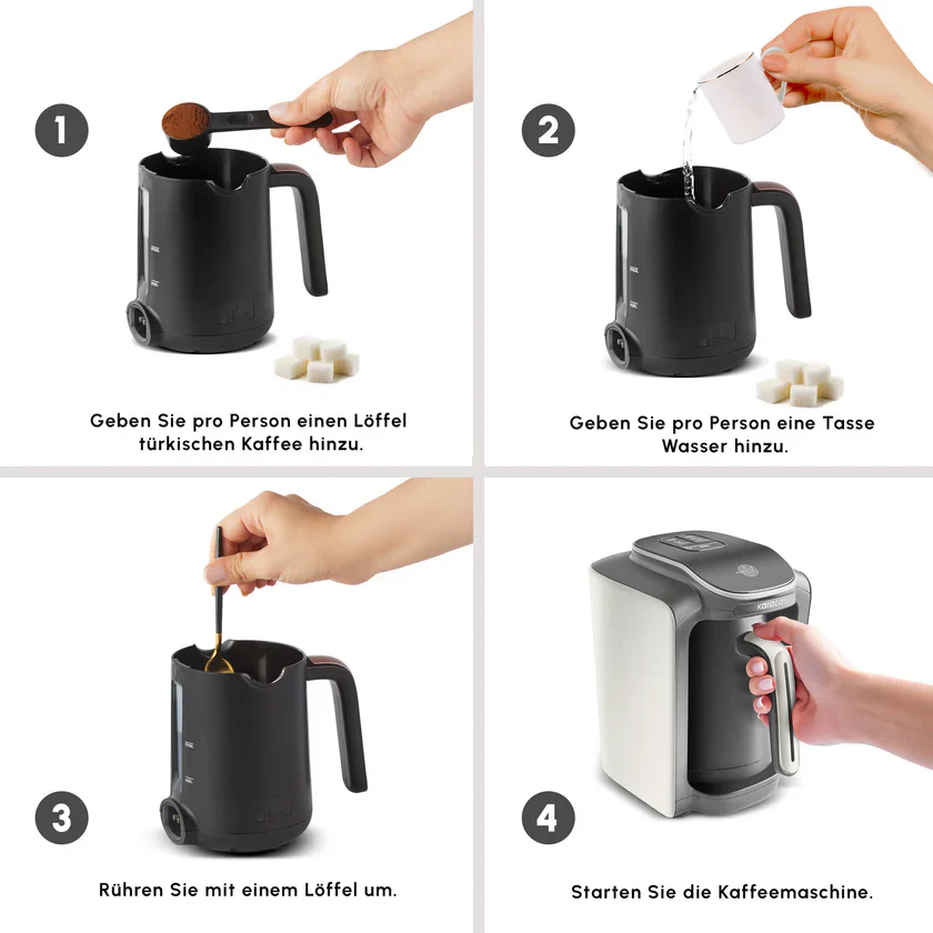 Karaca Hatir Neo Türkische Kaffeemaschine – Starlight - Image 5