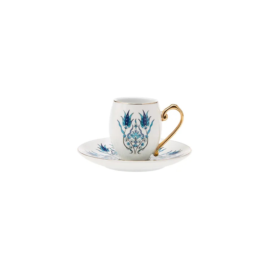 Karaca Iznik Mokkatassen Set für 6 Personen V2 - Image 4