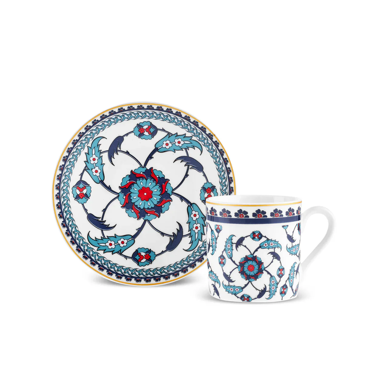 Karaca Rumi Mokkatassen Set für 6 Personen 80ml - Image 3