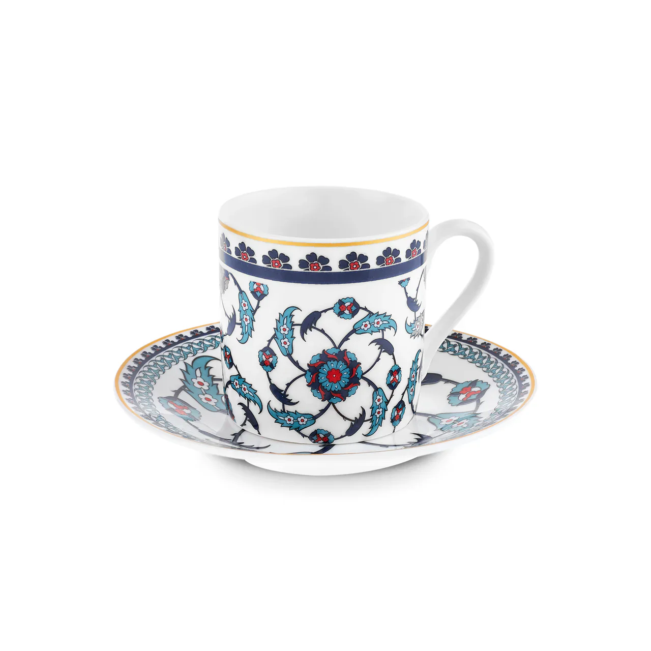 Karaca Rumi Mokkatassen Set für 6 Personen 80ml - Image 5