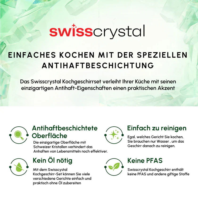 Karaca Swiss Crystal Almond Cream Induktionsfähiges 7-teiliges Töpfe-Set - Image 7