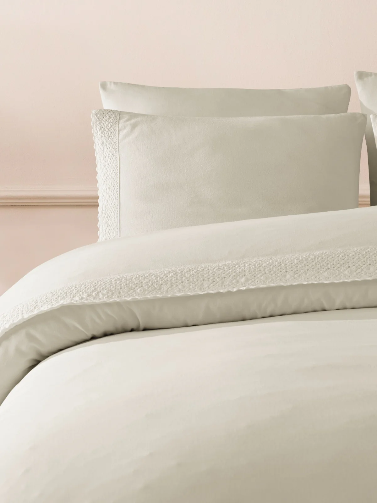 Lavinya Ivory Bettwäsche Set 4 tlg. 200x220cm - Image 2