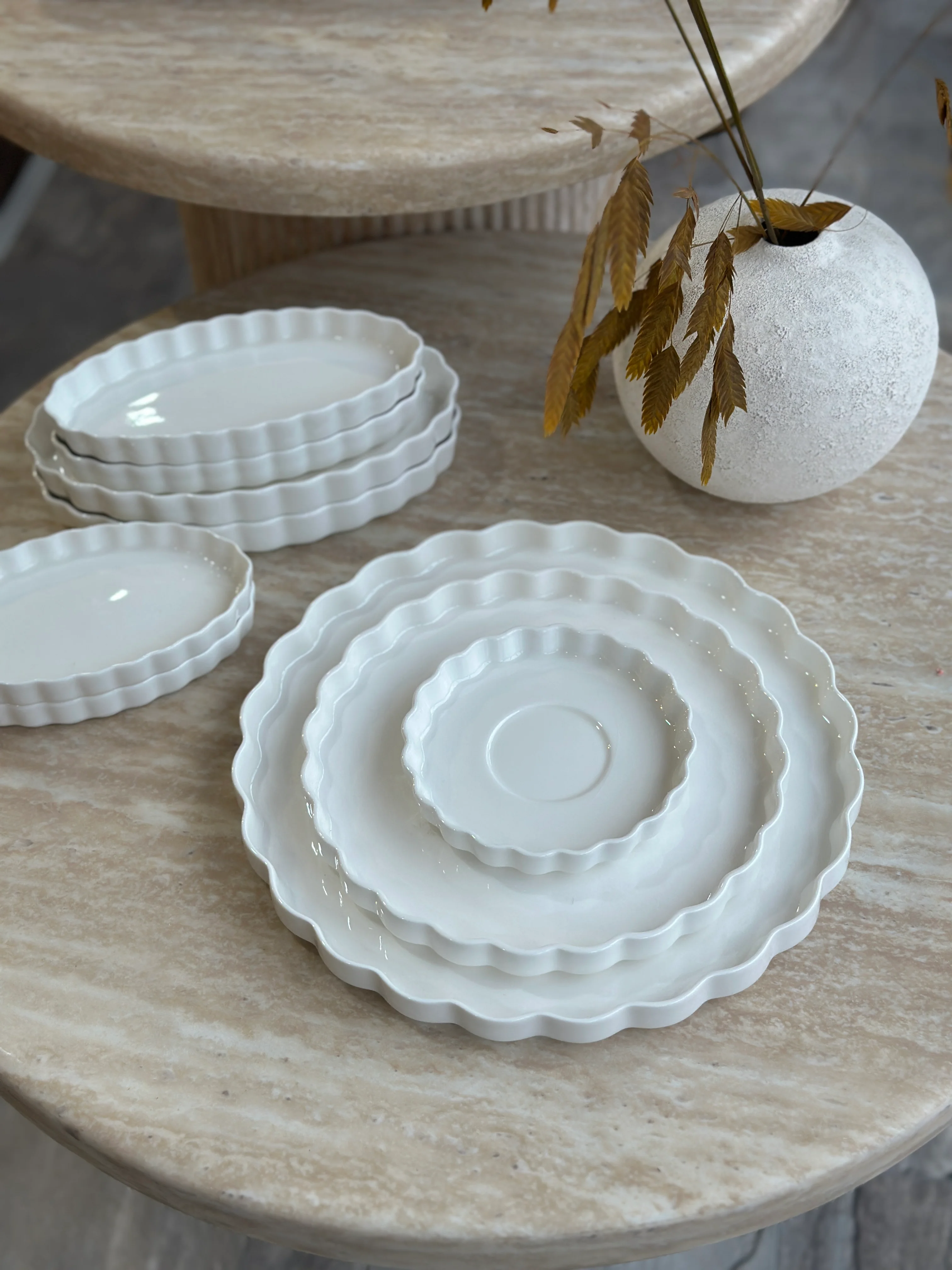Lotus Weiss Frühstückset 31 teilig - Image 5