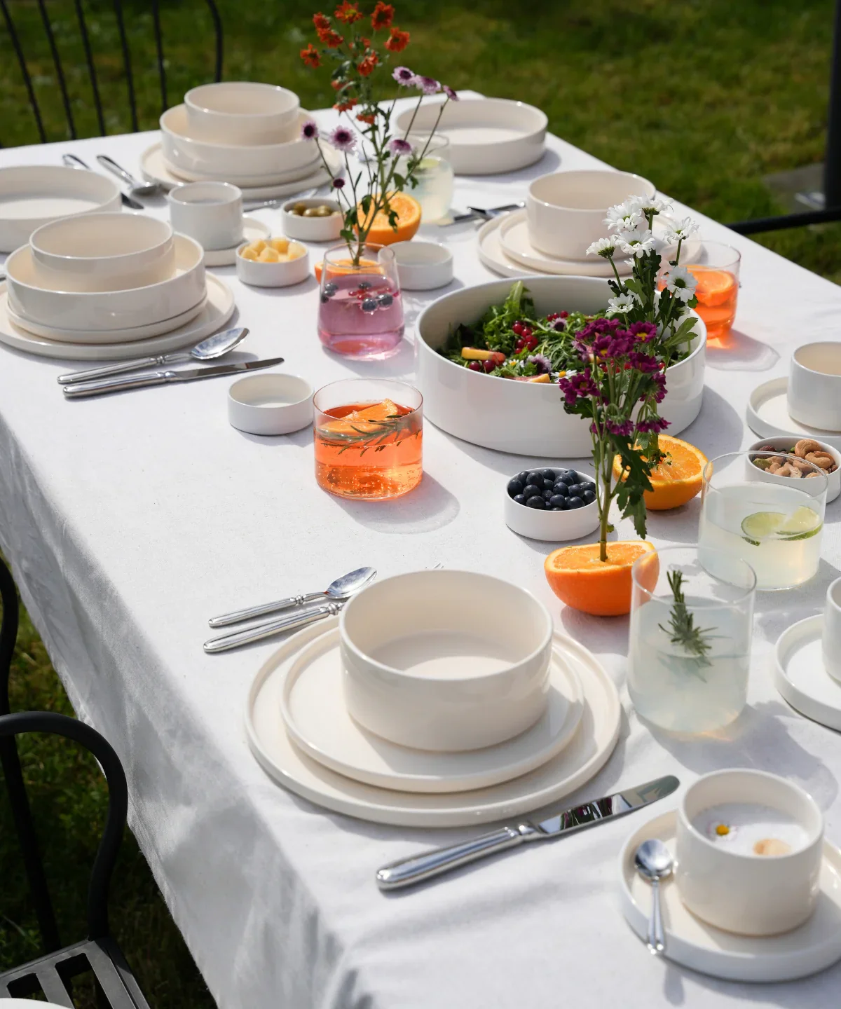 Noa Beige Geschirrset – 24-teilig - Image 5