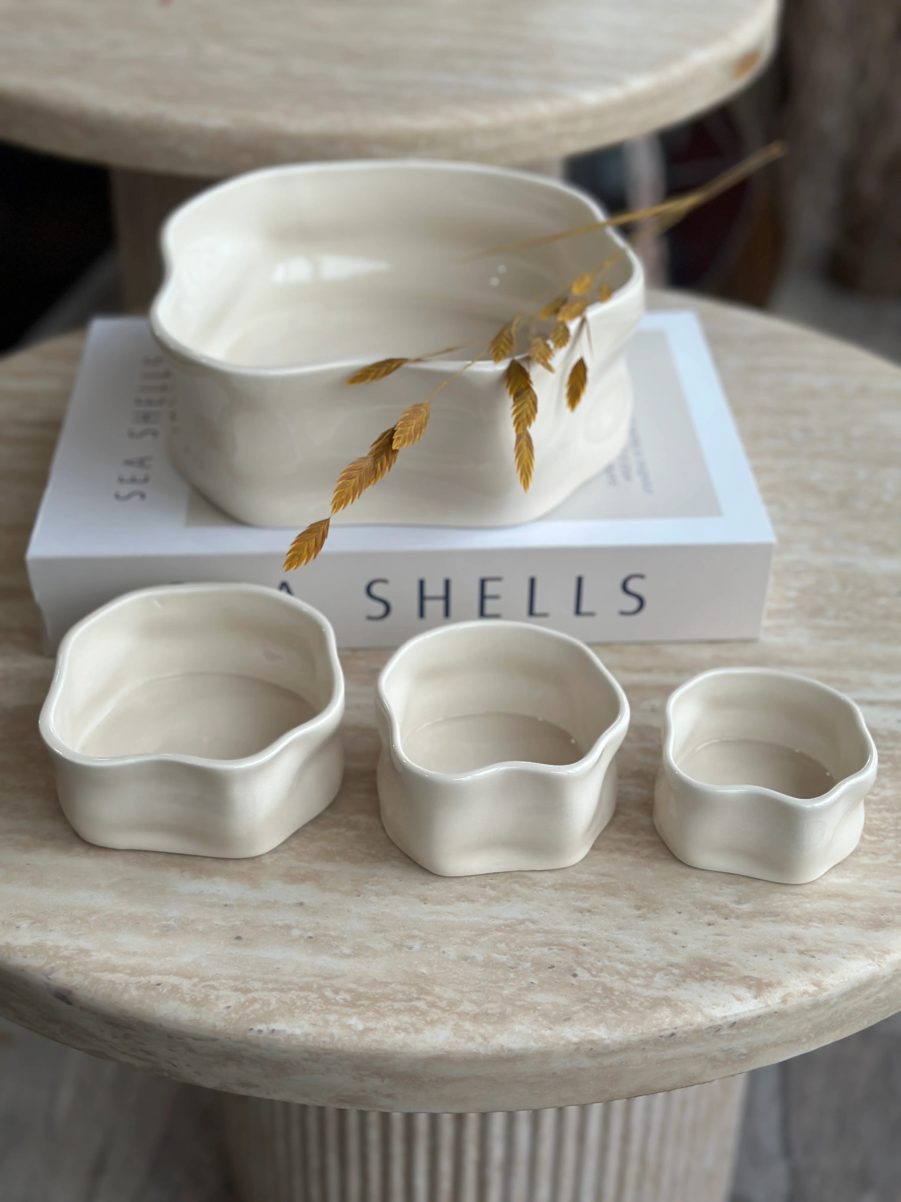 Nordic Beige 6er Schälchen Set-glänzend - Image 8