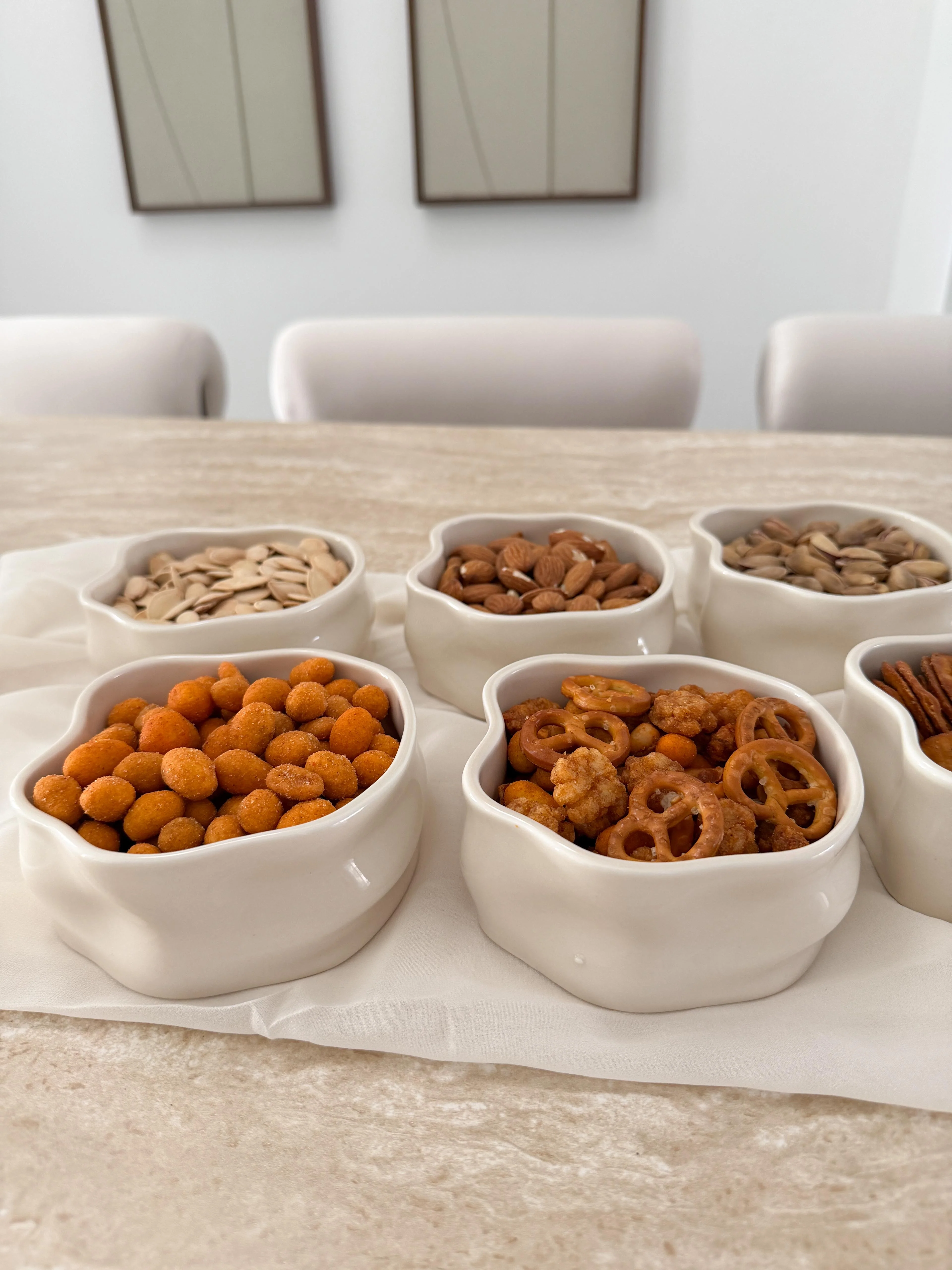 Nordic Beige 6er Müsli Schalen Set-glänzend - Image 3