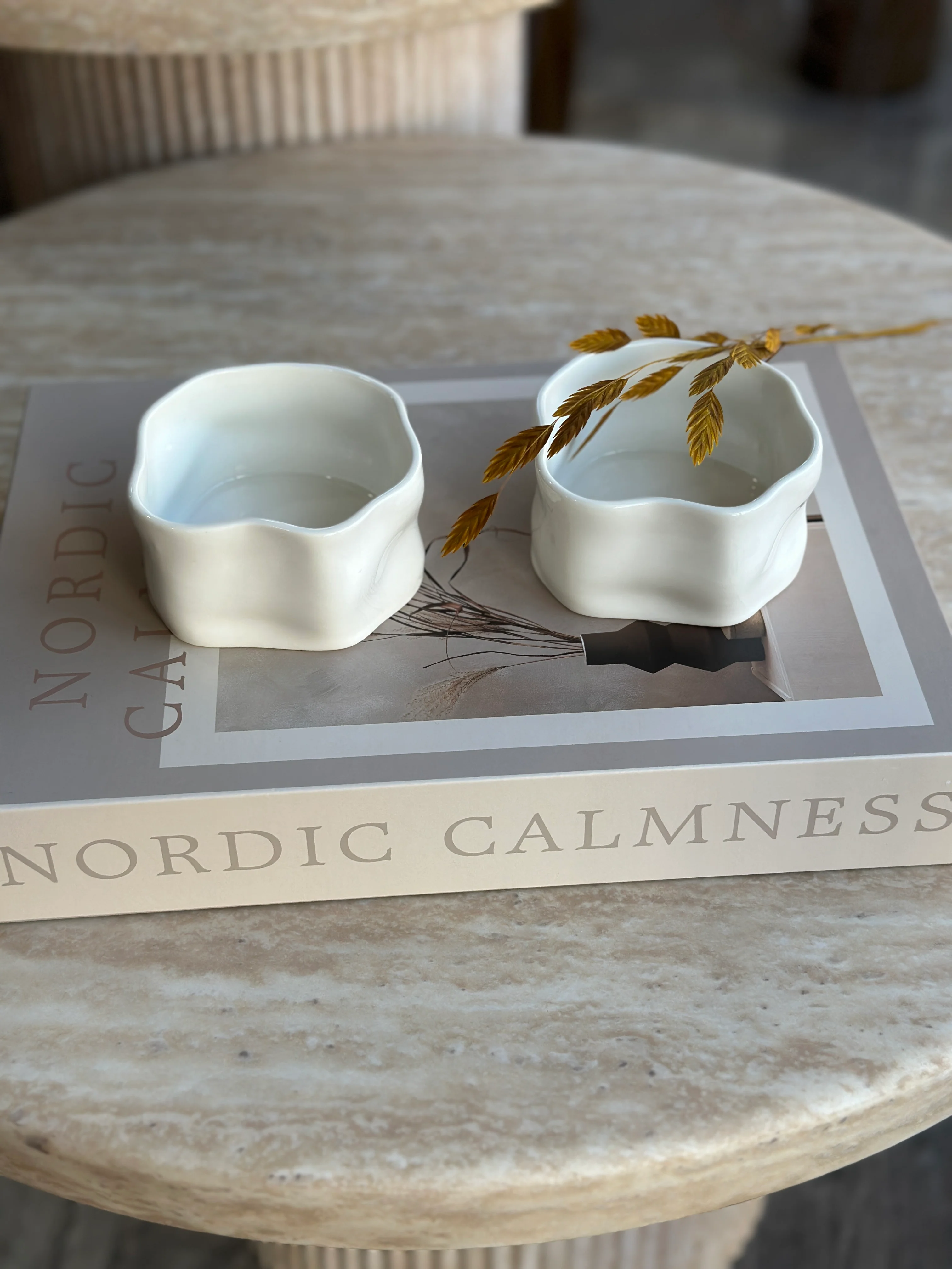 Nordic Weiß 6er Schälchen Set-glänzend - Image 2