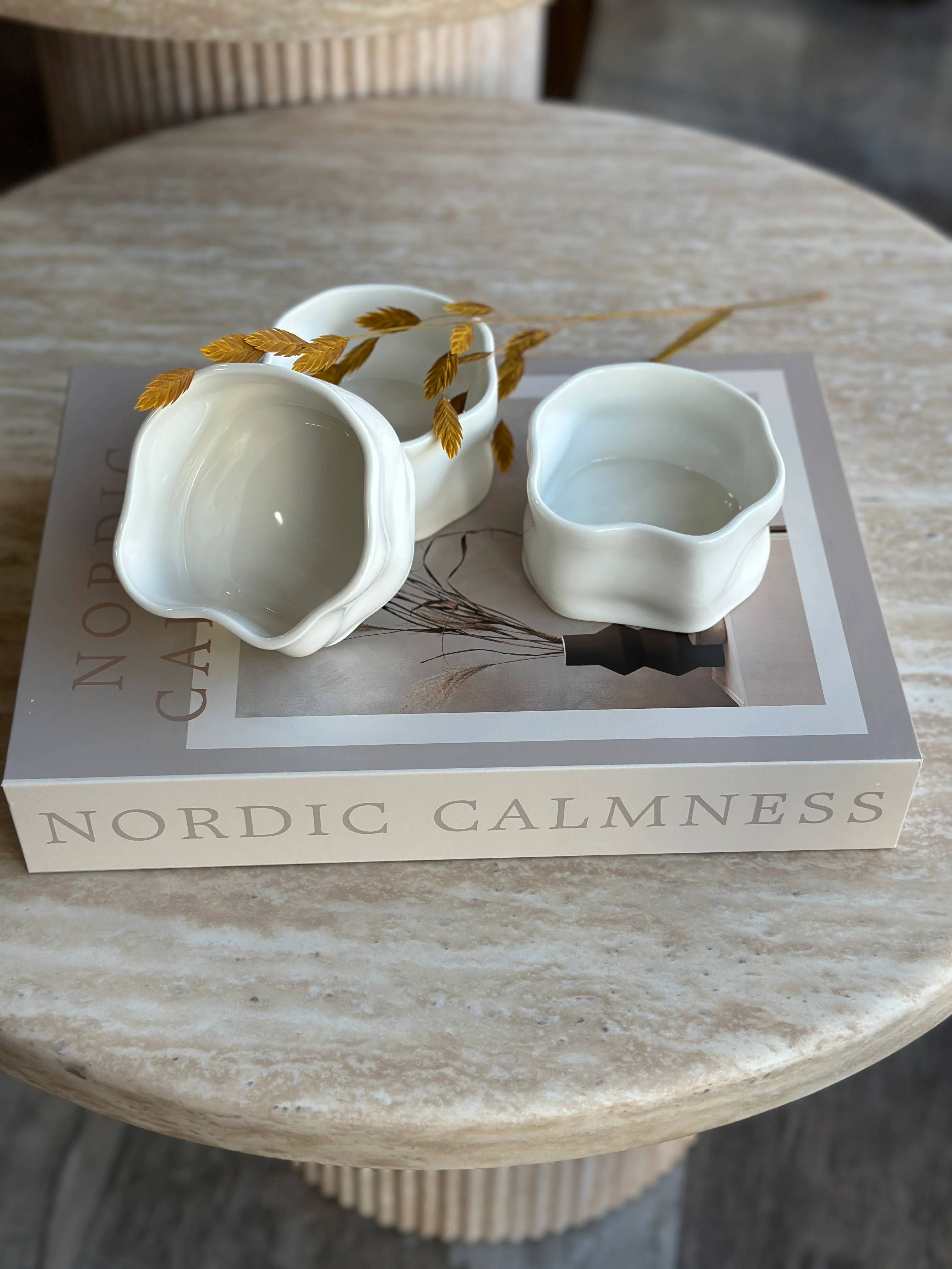 Nordic Weiß 6er Schälchen Set-glänzend - Image 4