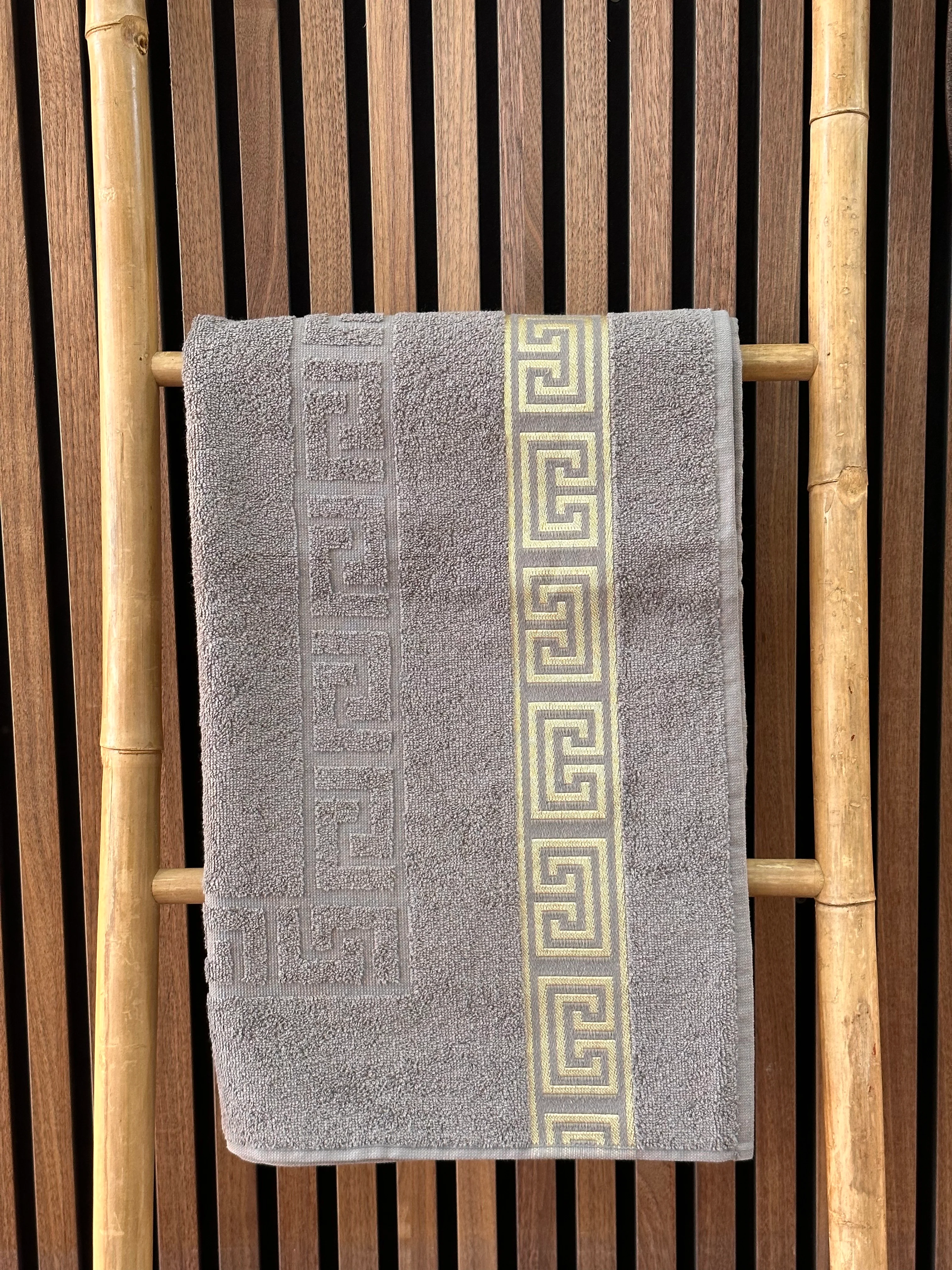 Nurpark Duschtuch Grau 90x150 cm - Image 3