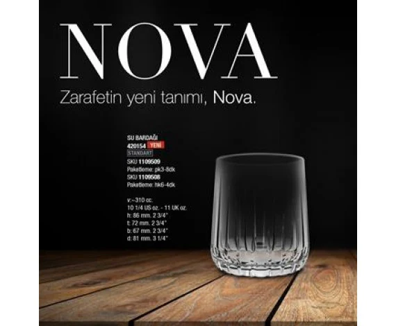 Pasabahce Nova Trinkgläser 3er Set - Image 5
