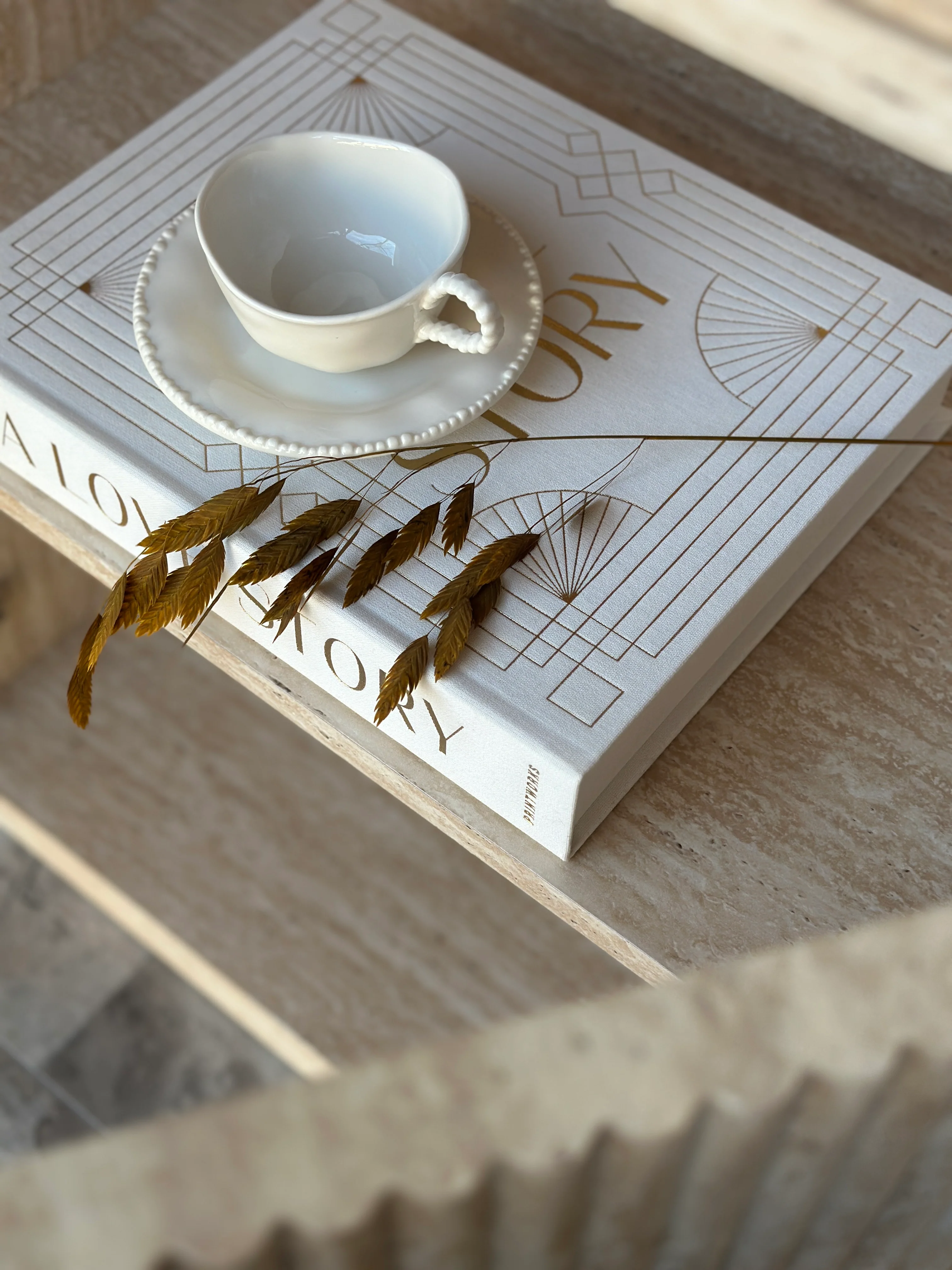 Pearls 6er Kaffeetassen Set weiss - Image 3