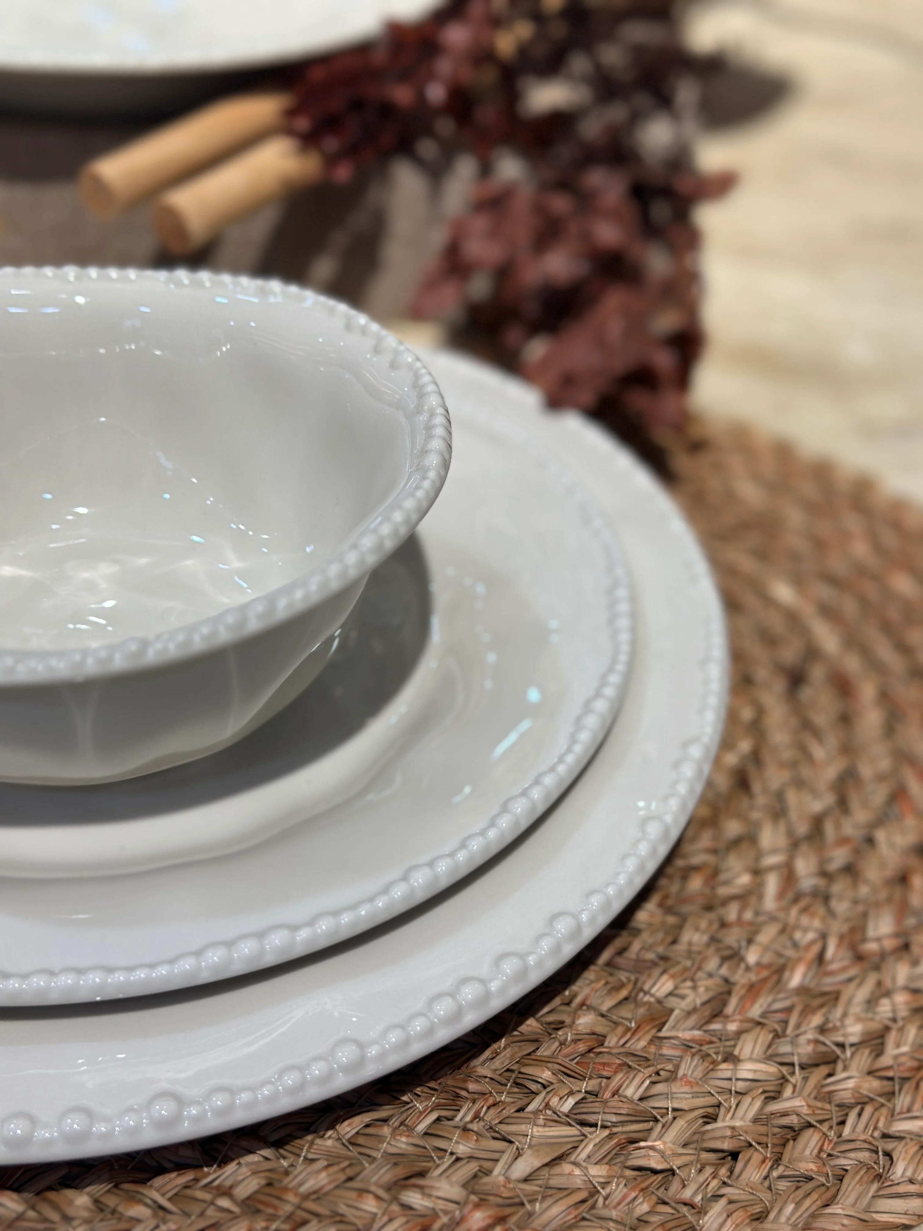 Pearls Beige Geschirrset 24 teilig - Image 3