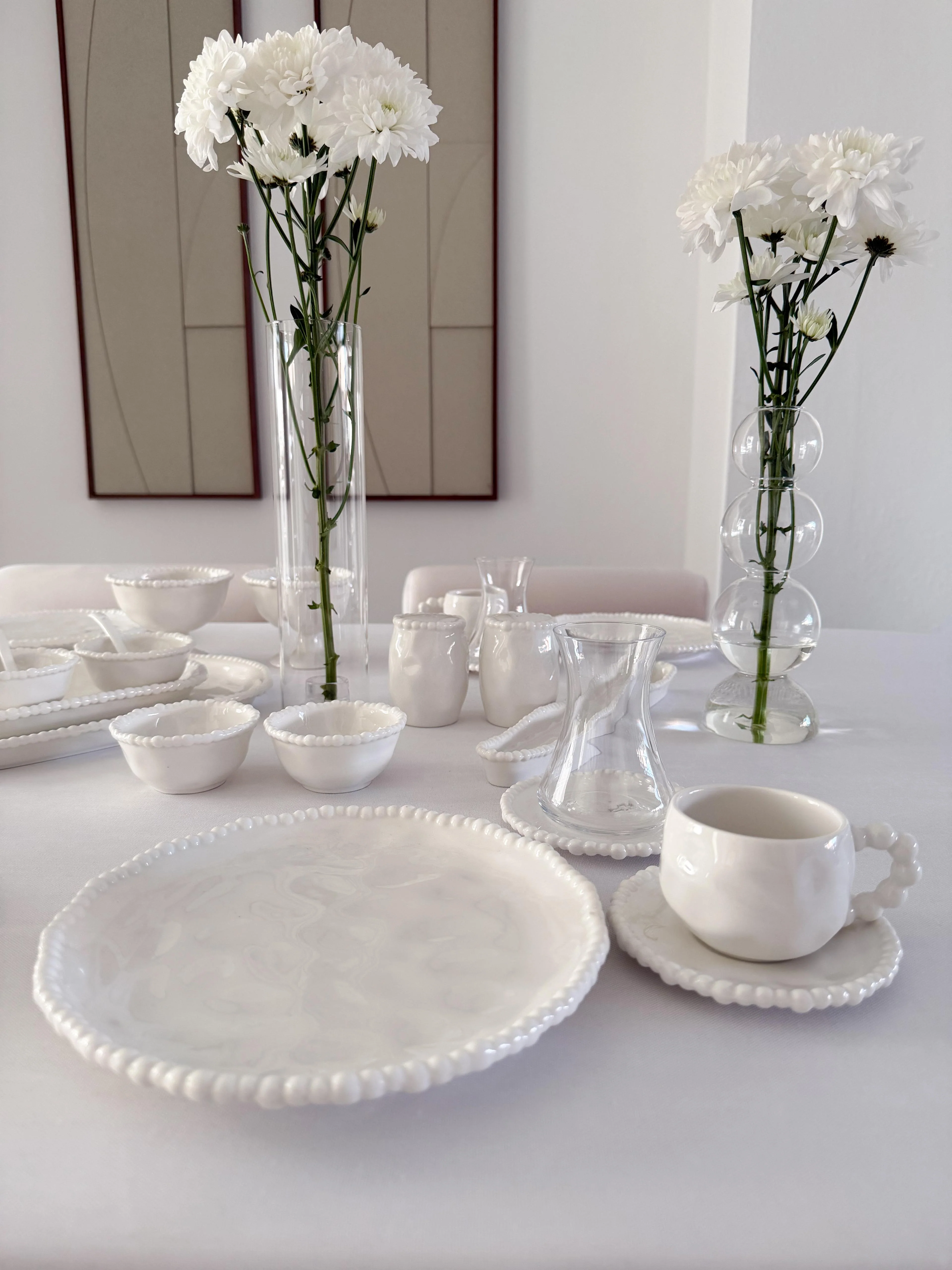 Pearly Weiss 6er Dip- Schälchen Set - Image 3