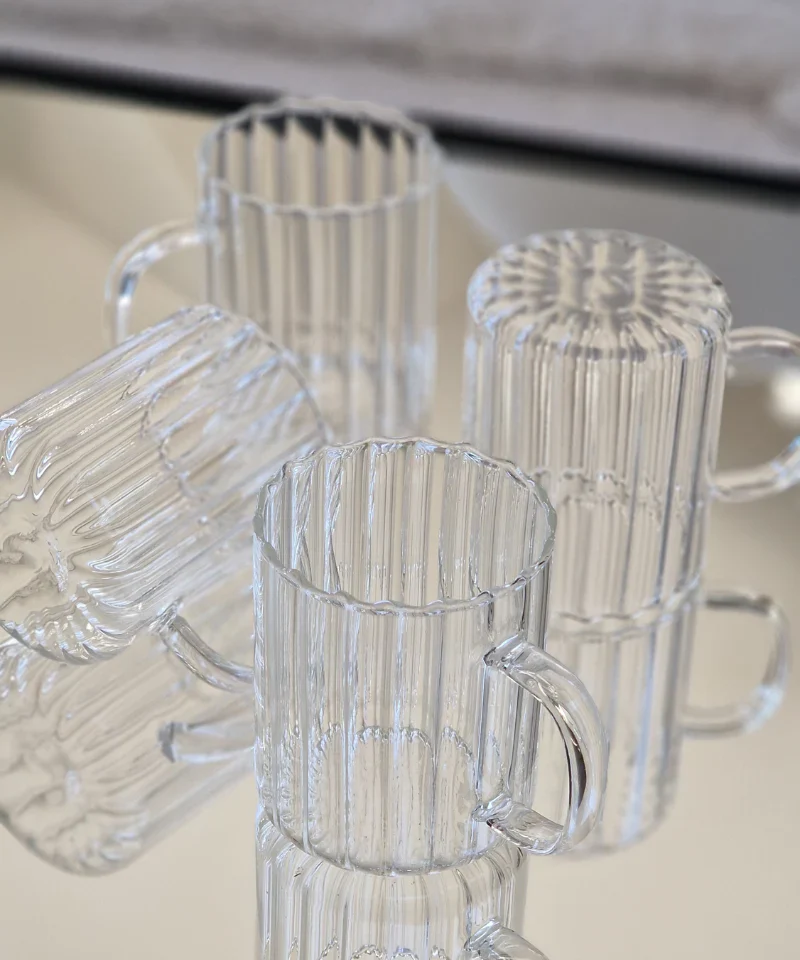 Riffle Cup Borosilikatglas 2er Set 350 ml - Image 5