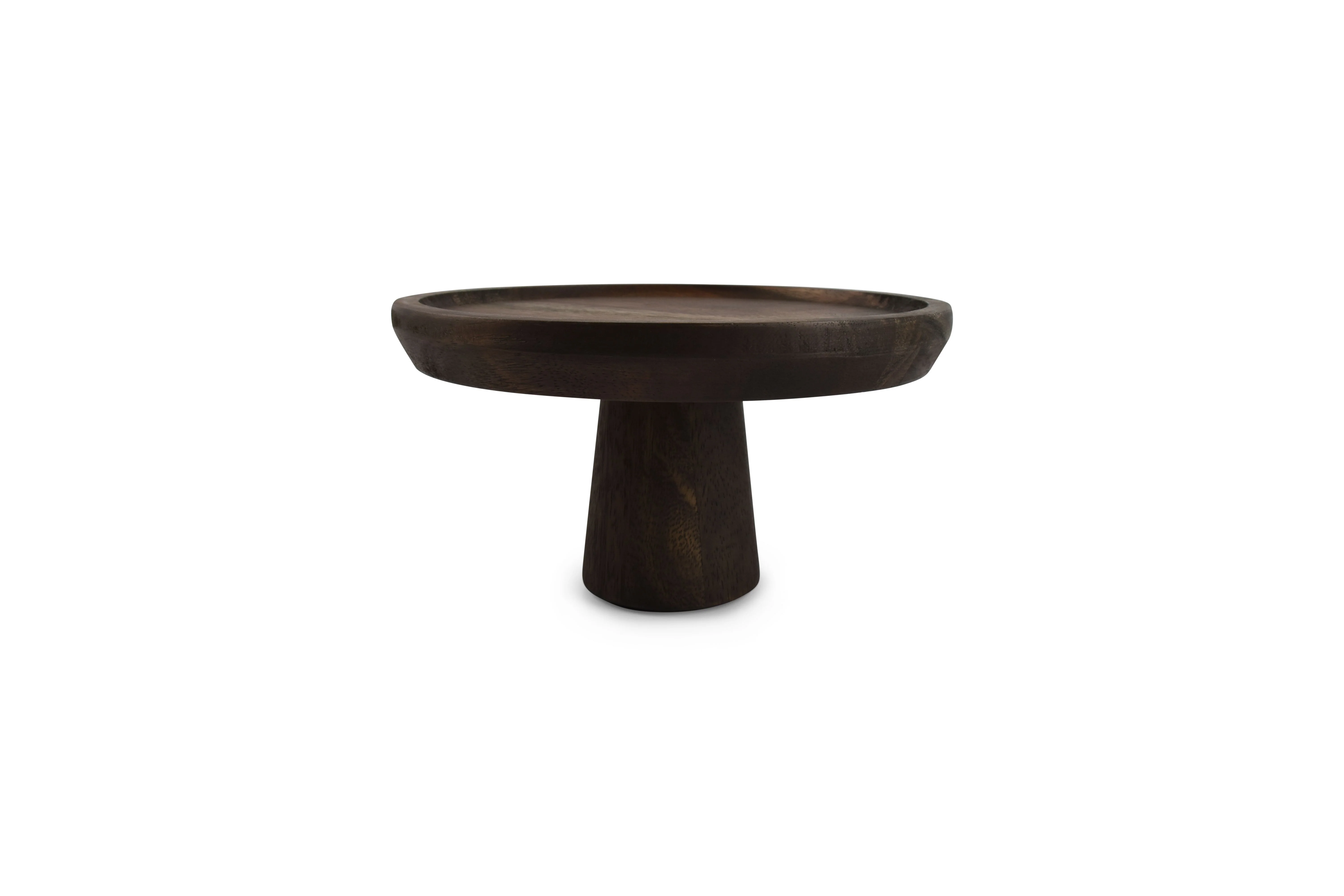 Rural Tortenplatte 30xH12cm dark Holz - Image 2