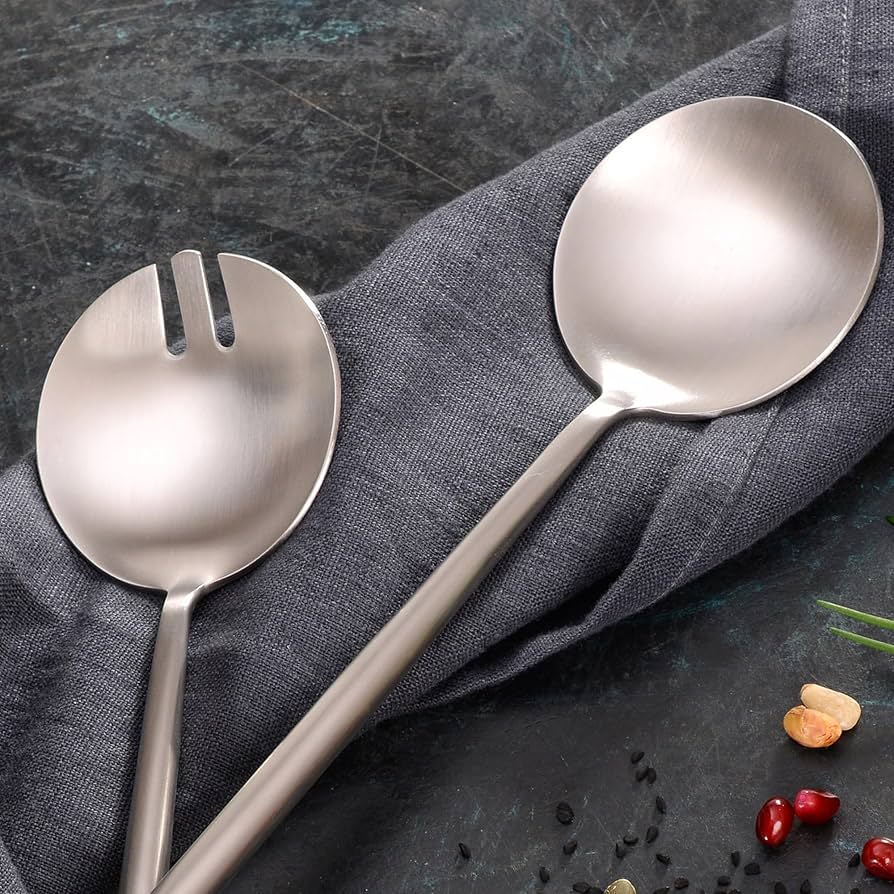 Salatbesteck Provence Silber matt - Image 3