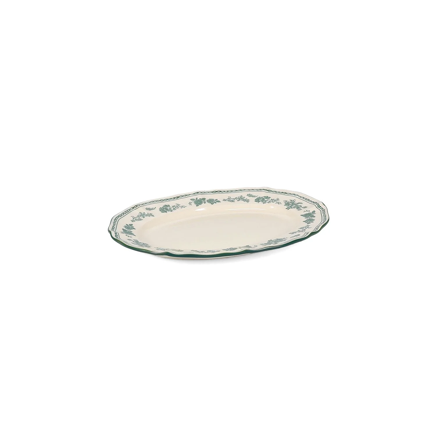 Servierschale 25,5x18cm oval grün Cyril - Image 2